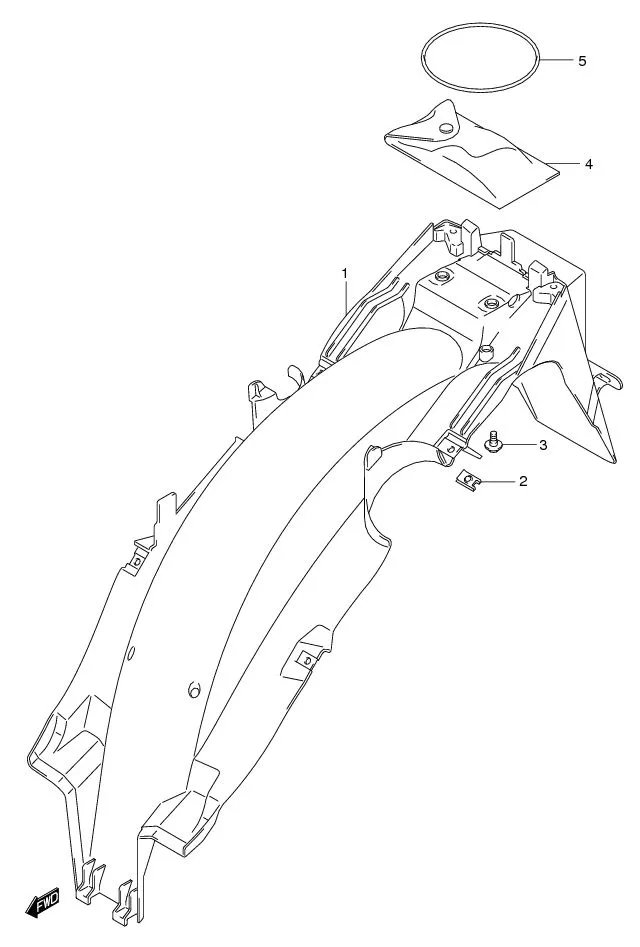 FIG.39 REAR FENDER