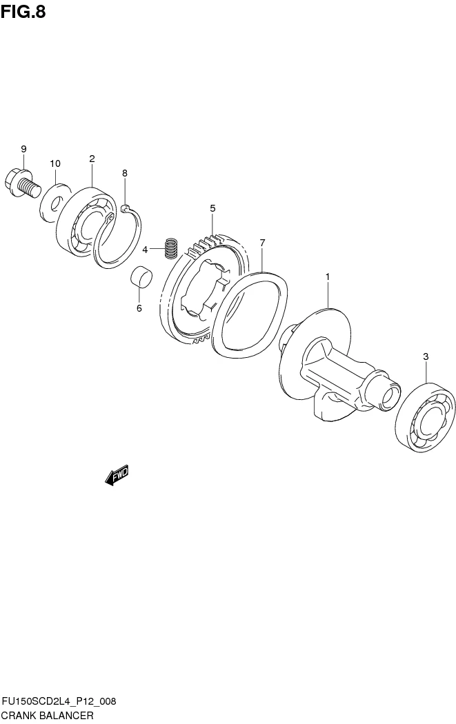 FIG.8 CRANK BALANCER 