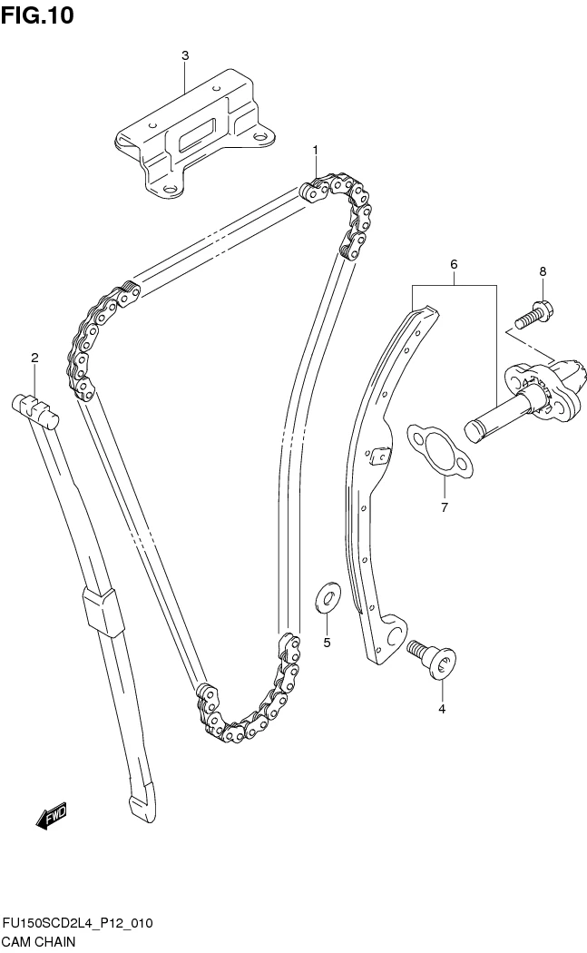 FIG.10 CAM CHAIN 