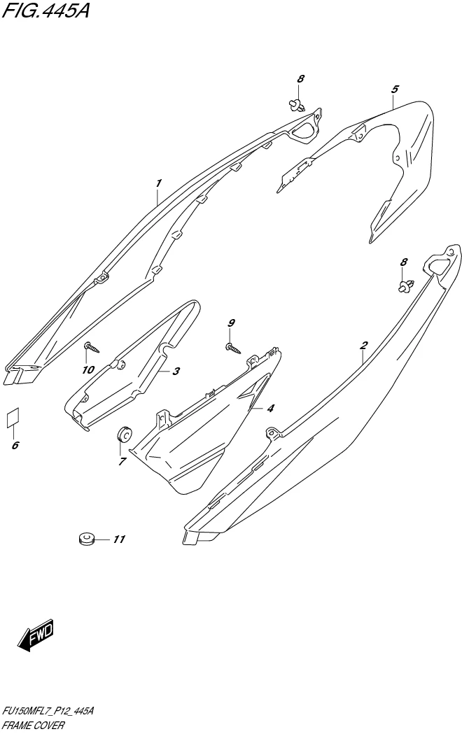 FIG. 445A FRAME COVER