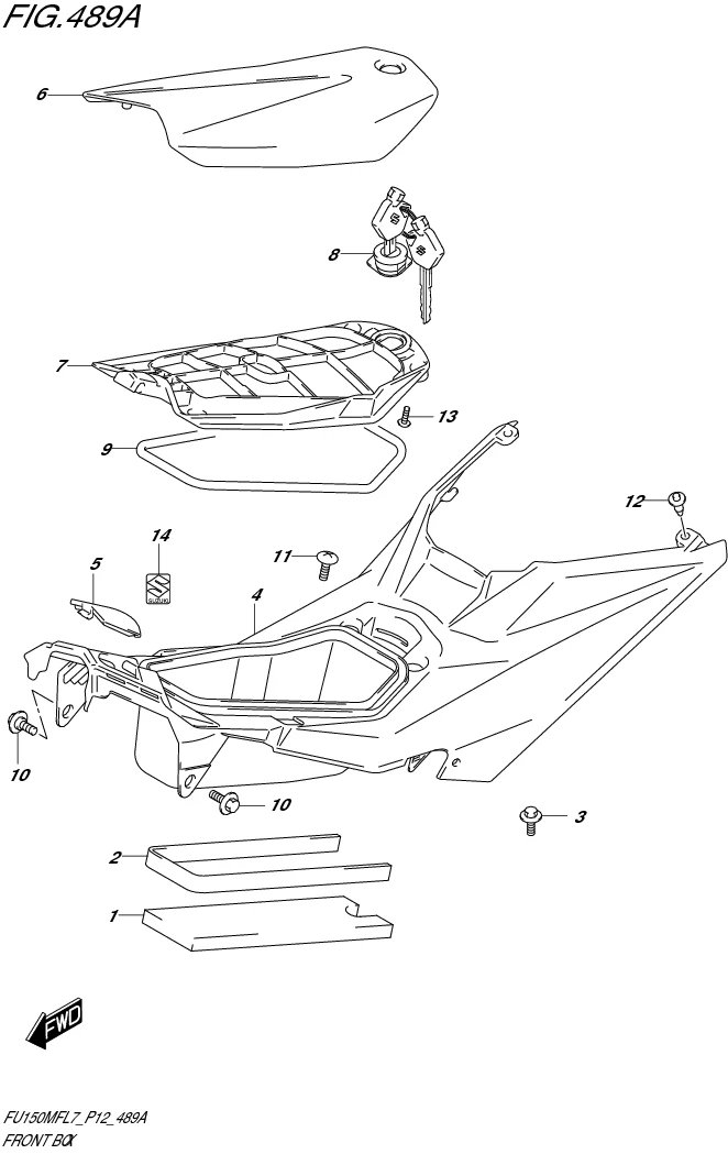 FIG. 489A FRONT BOX