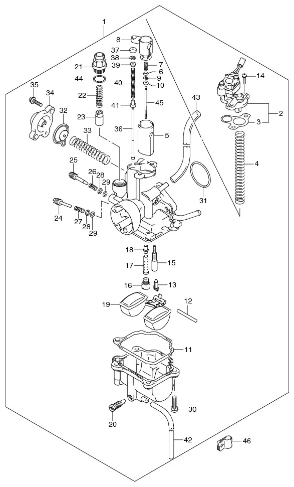 FIG.9 CARBURETOR
