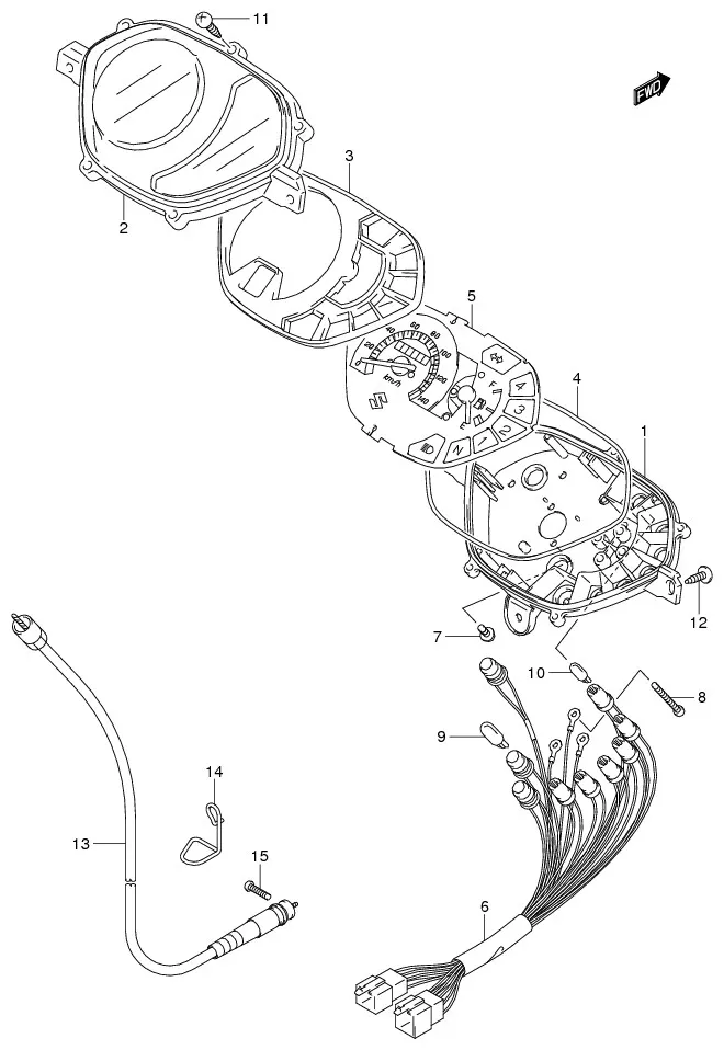 FIG.22 SPEEDOMETER