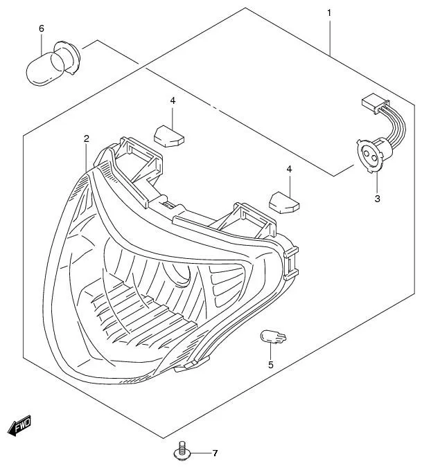 FIG.23 FRONT COMBINATION LAMP