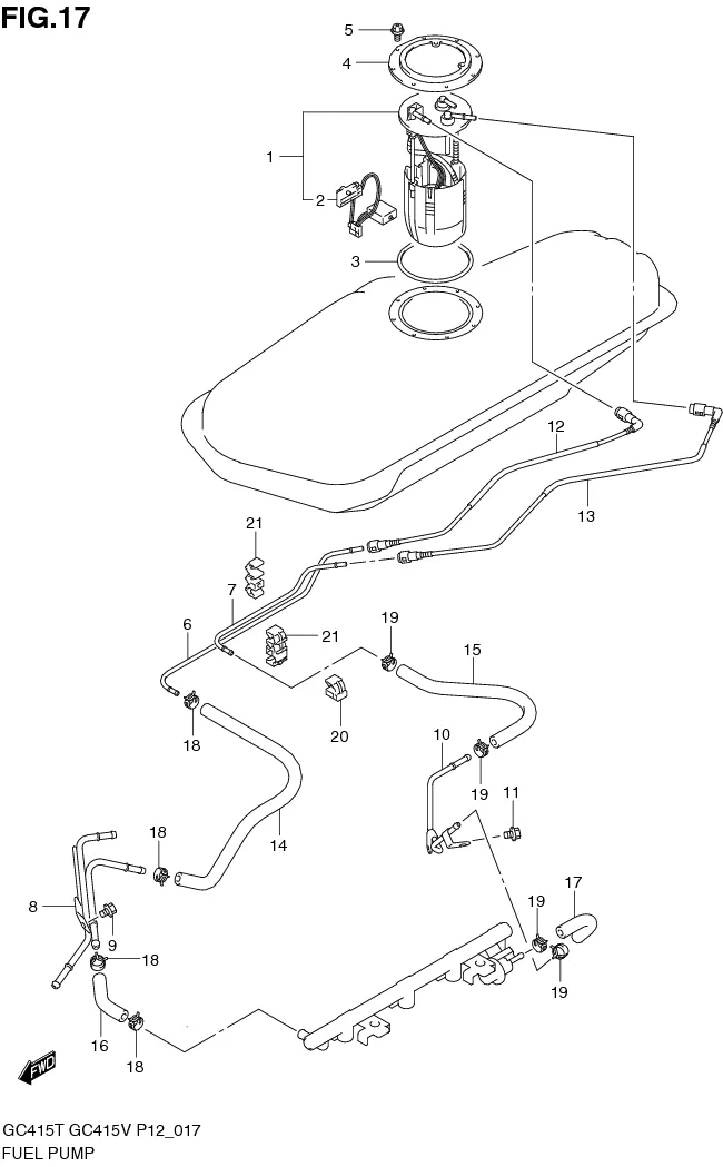 FIG.17 FUEL PUMP