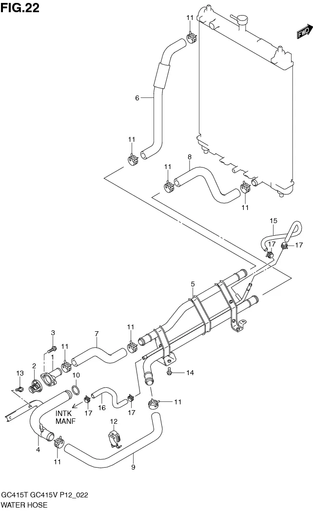 FIG.22 WATER HOSE