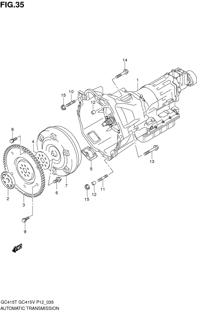 FIG.35 AUTOMATIC TRANSMISSION (AT)