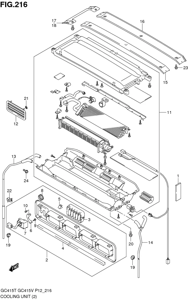 FIG.216 COOLING UNIT (TYPE 2)