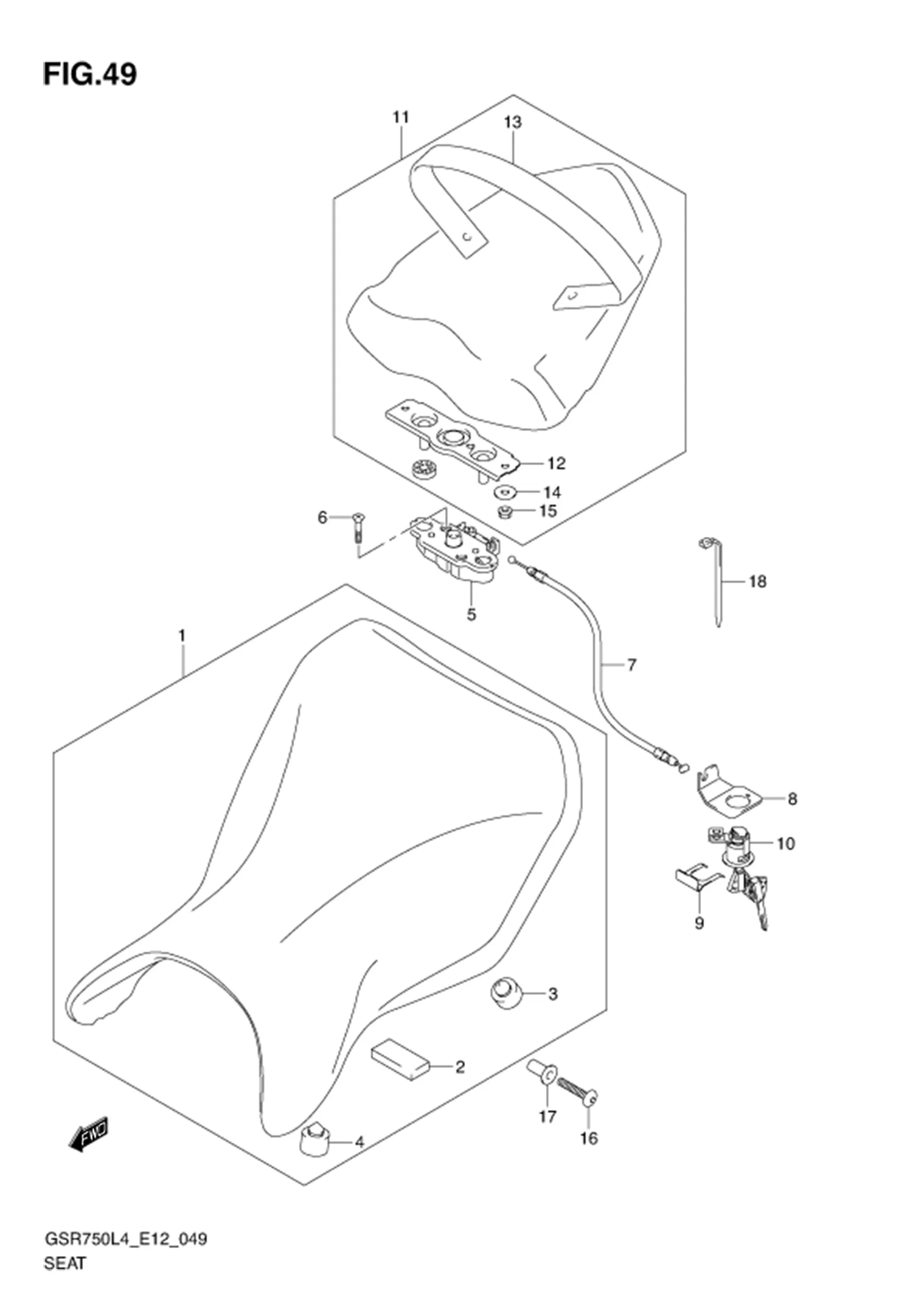 FIG.49 (1-E-13) SEAT