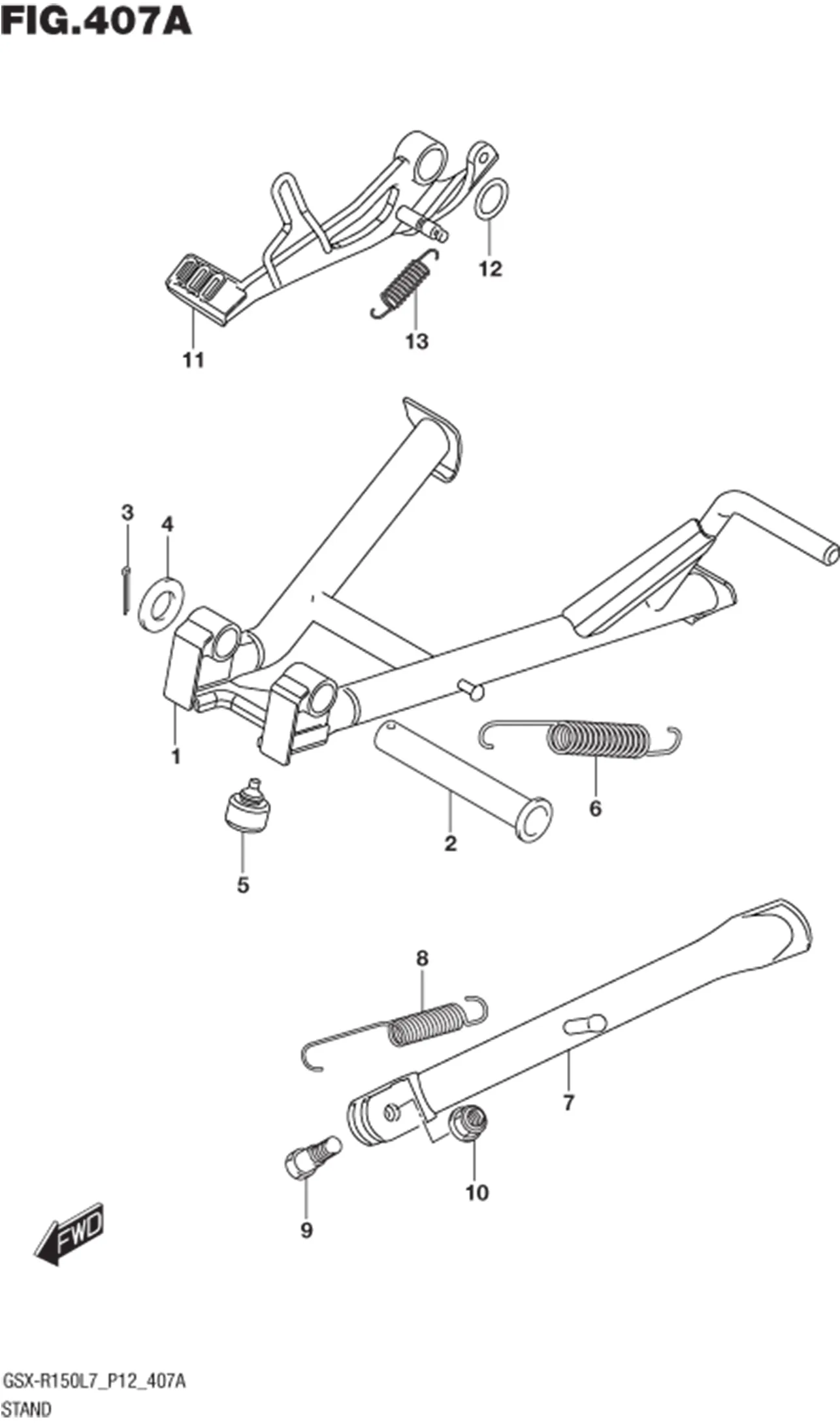 FIG.407A (1-D-4) STAND