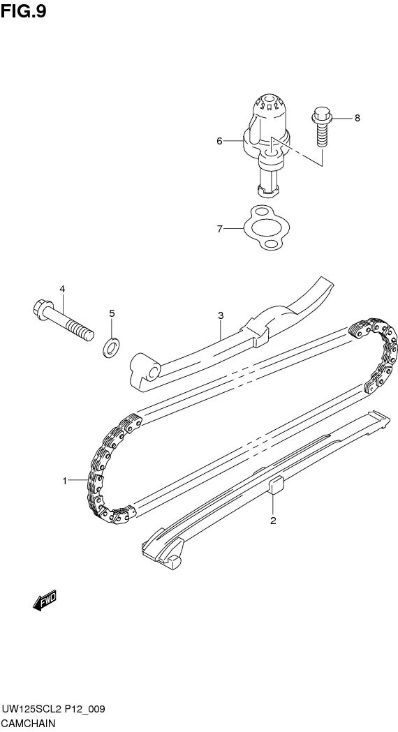 FIG.9 CAMCHAIN