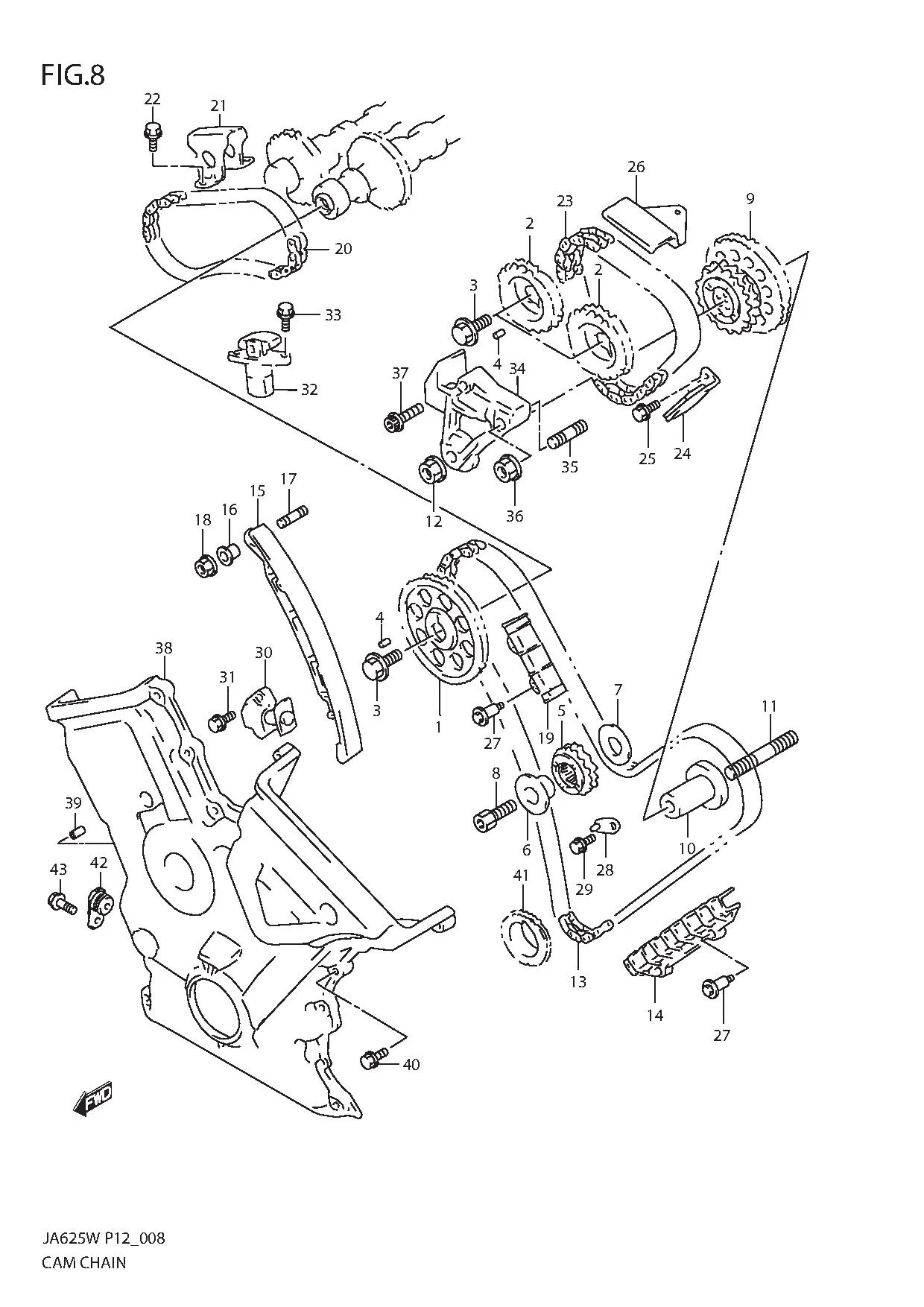 FIG.8 CAM CHAIN