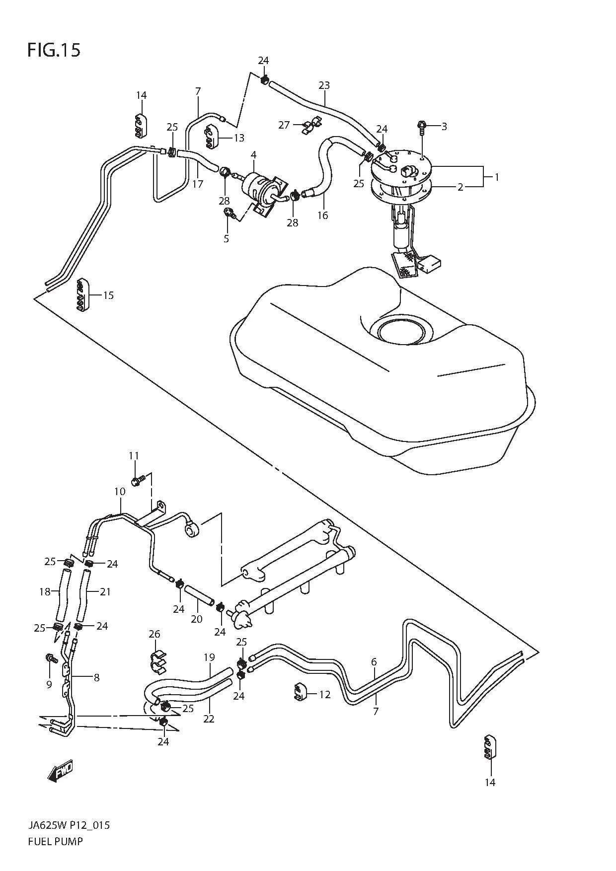 FIG.15 FUEL PUMP