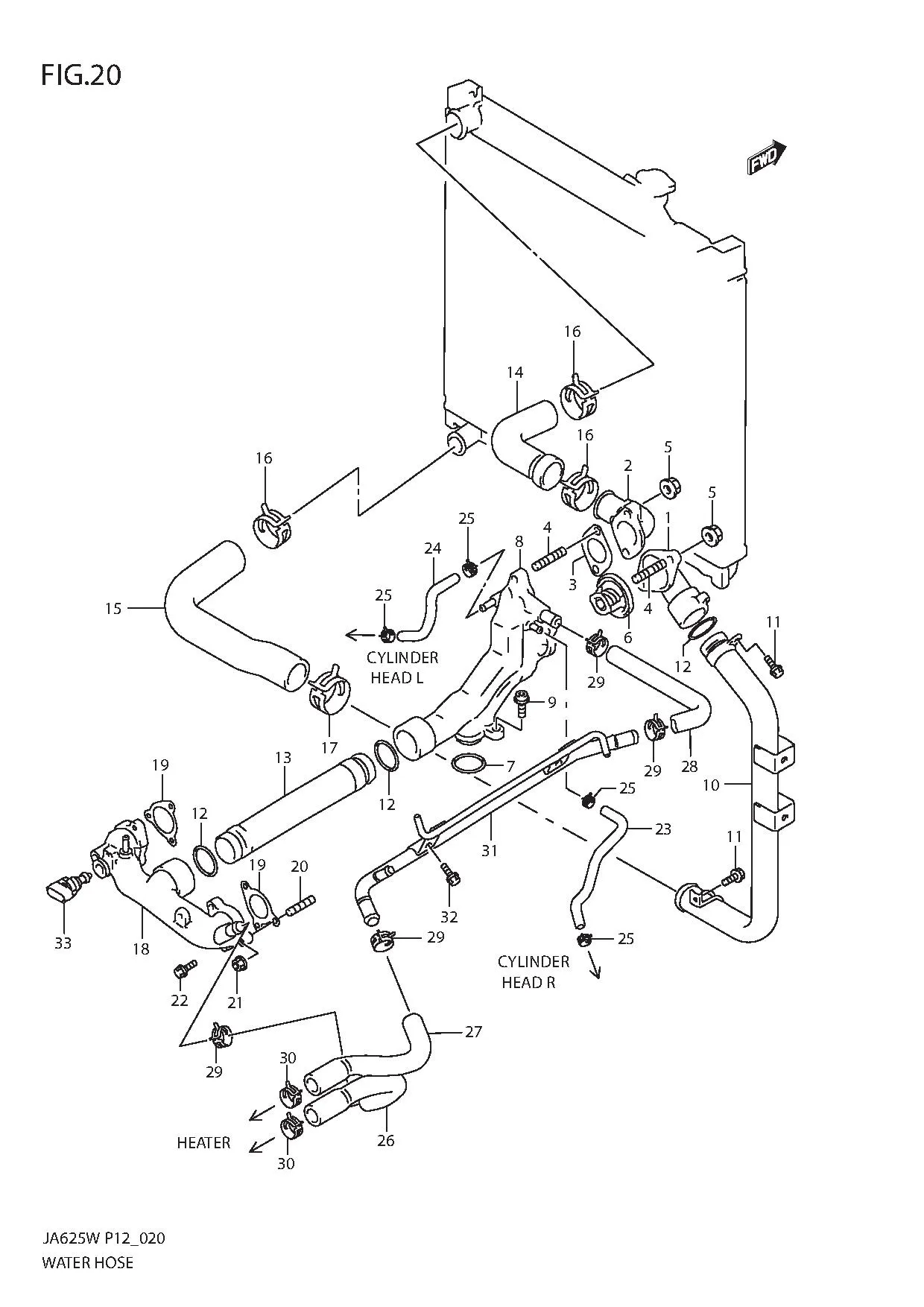 FIG.20 WATER HOSE