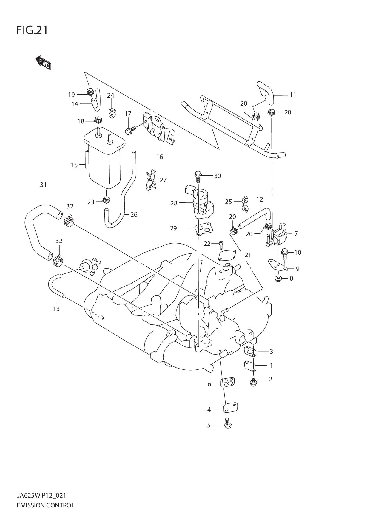 FIG.21 EMISSION CONTROL