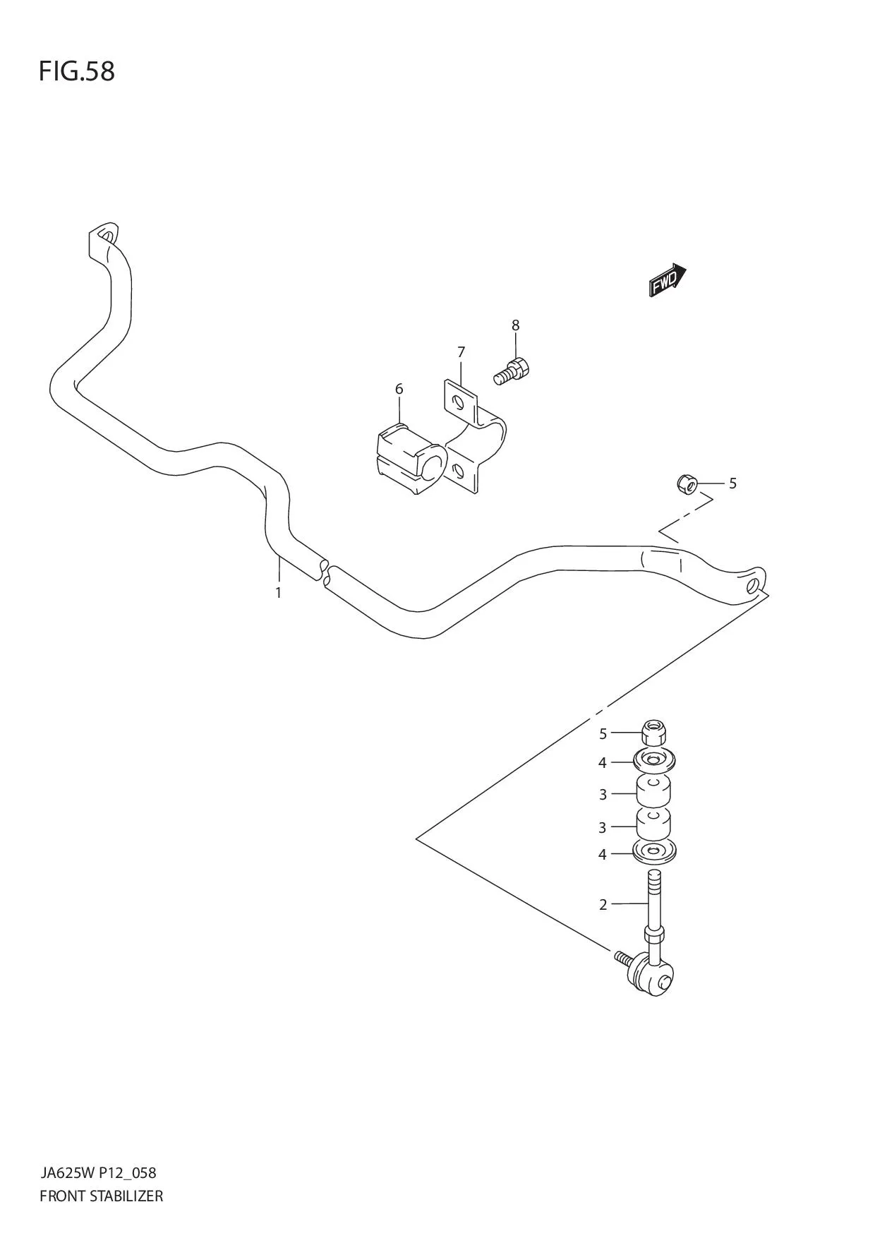 FIG.58 FRONT STABILIZER