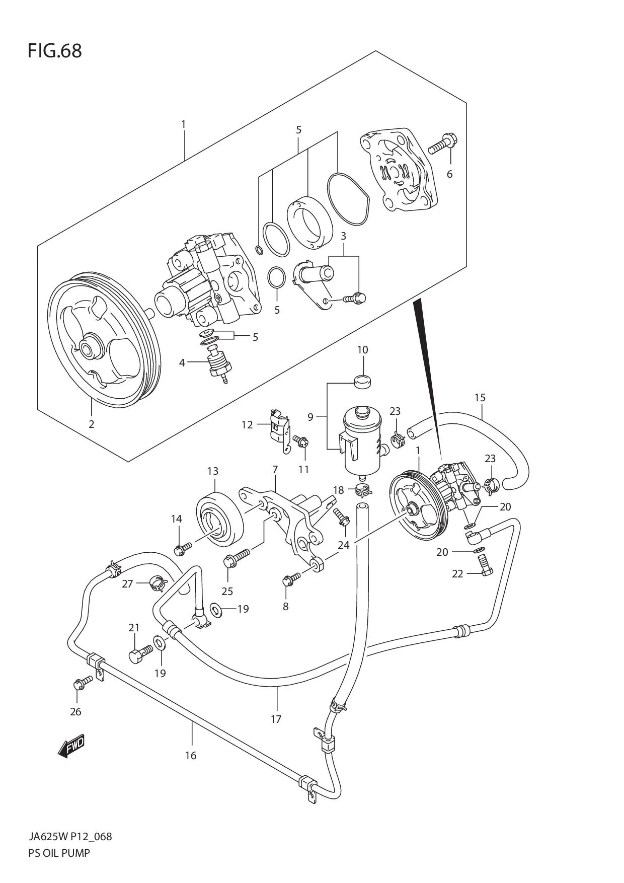 FIG.68 OIL PUMP