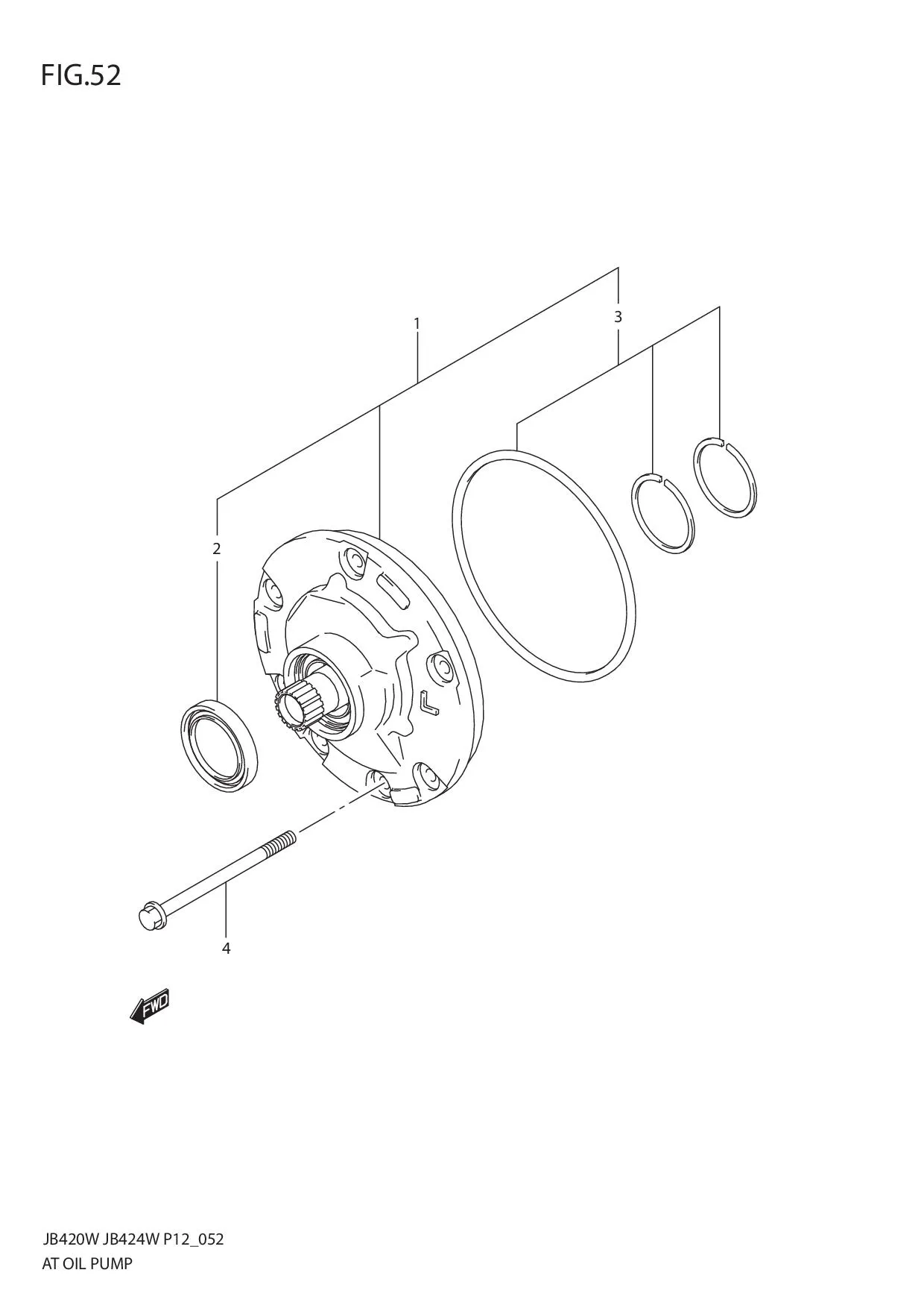FIG.52 AT OIL PUMP