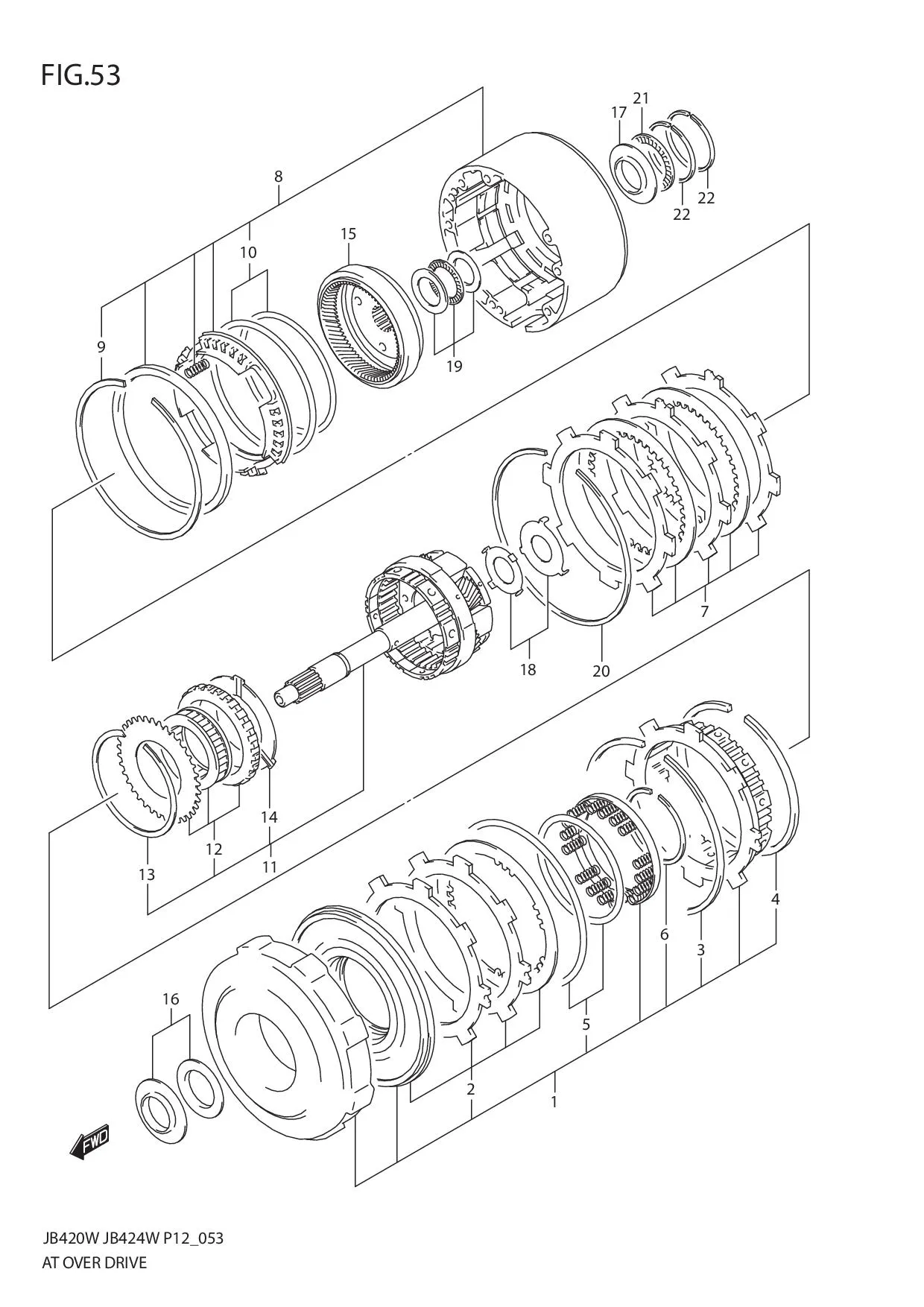 FIG.53 AT OVER DRIVE