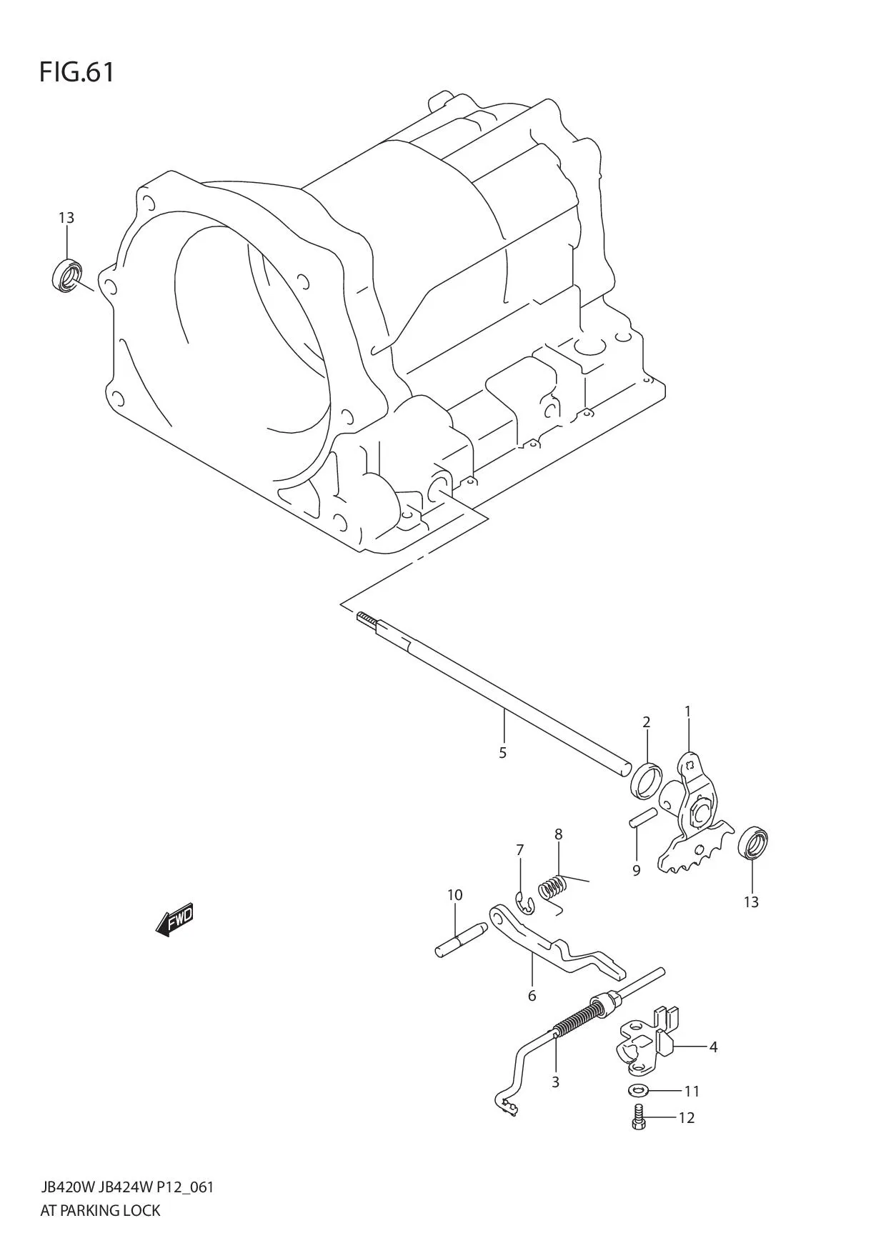 FIG.61 AT PARKING LOCK