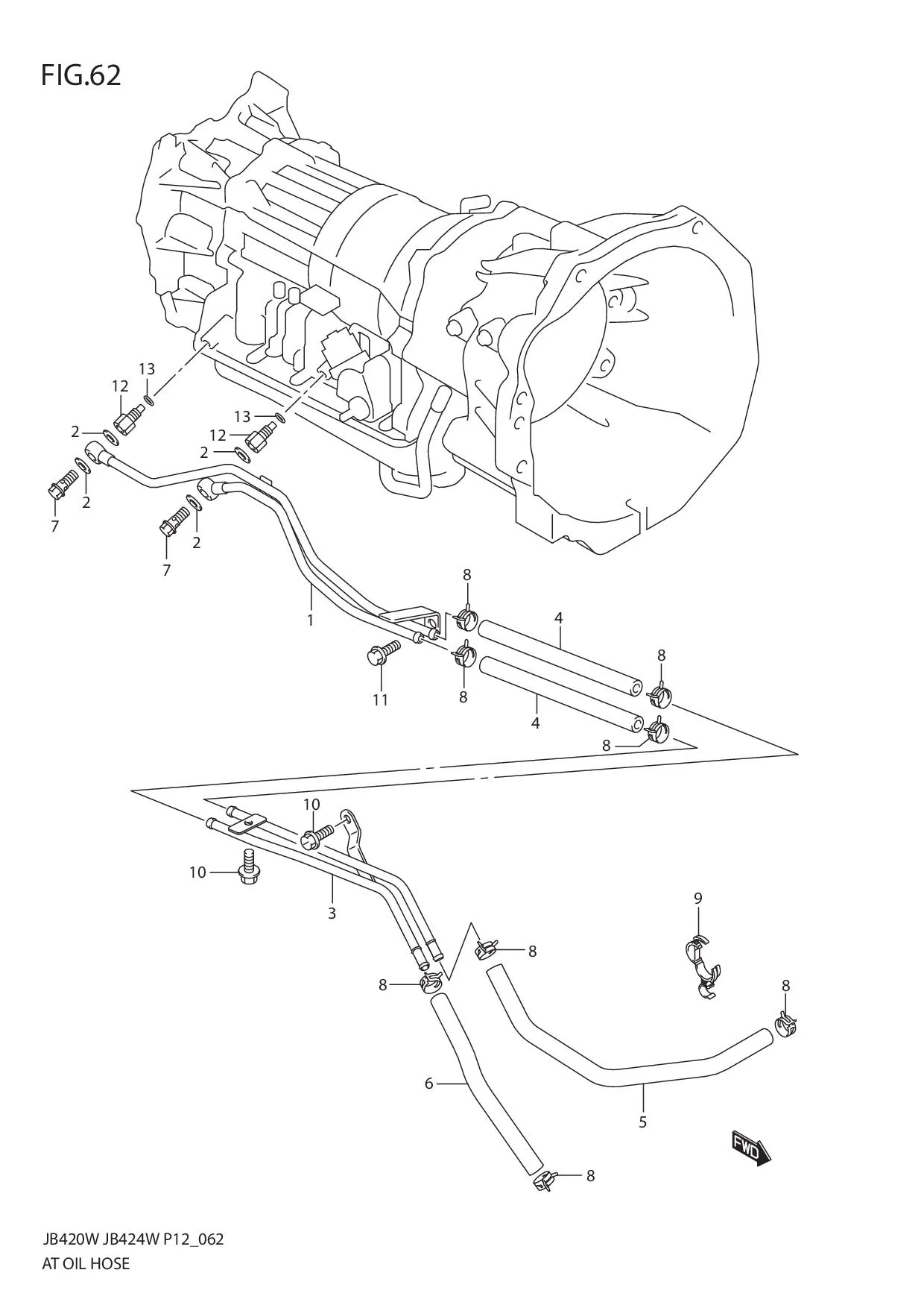 FIG.62 AT OIL HOSE