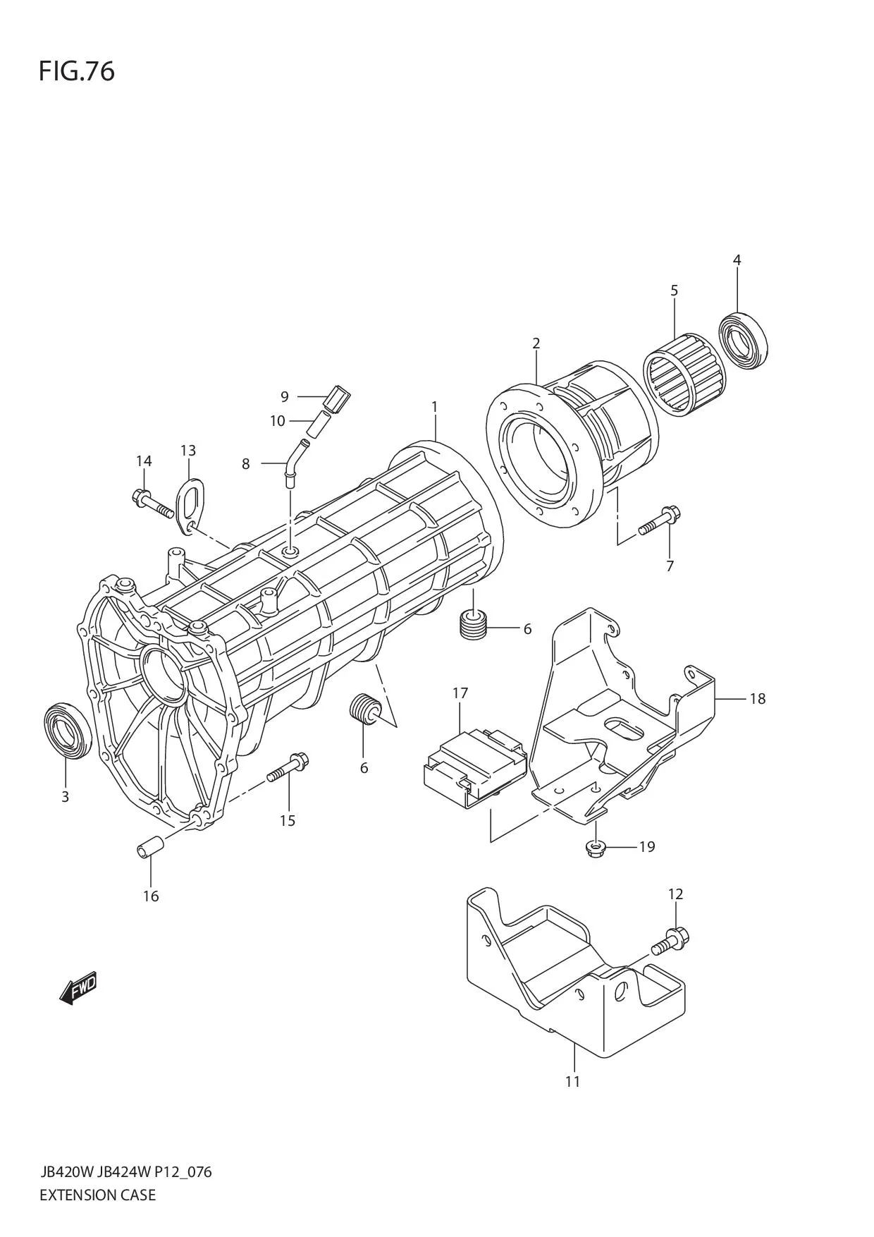 FIG.76 EXTENSION CASE