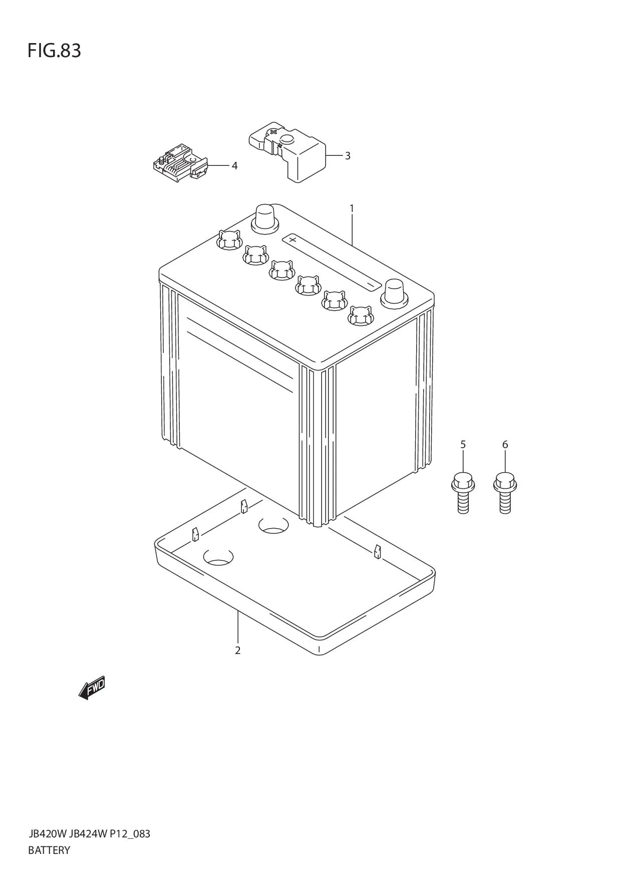 FIG.83 BATTERY