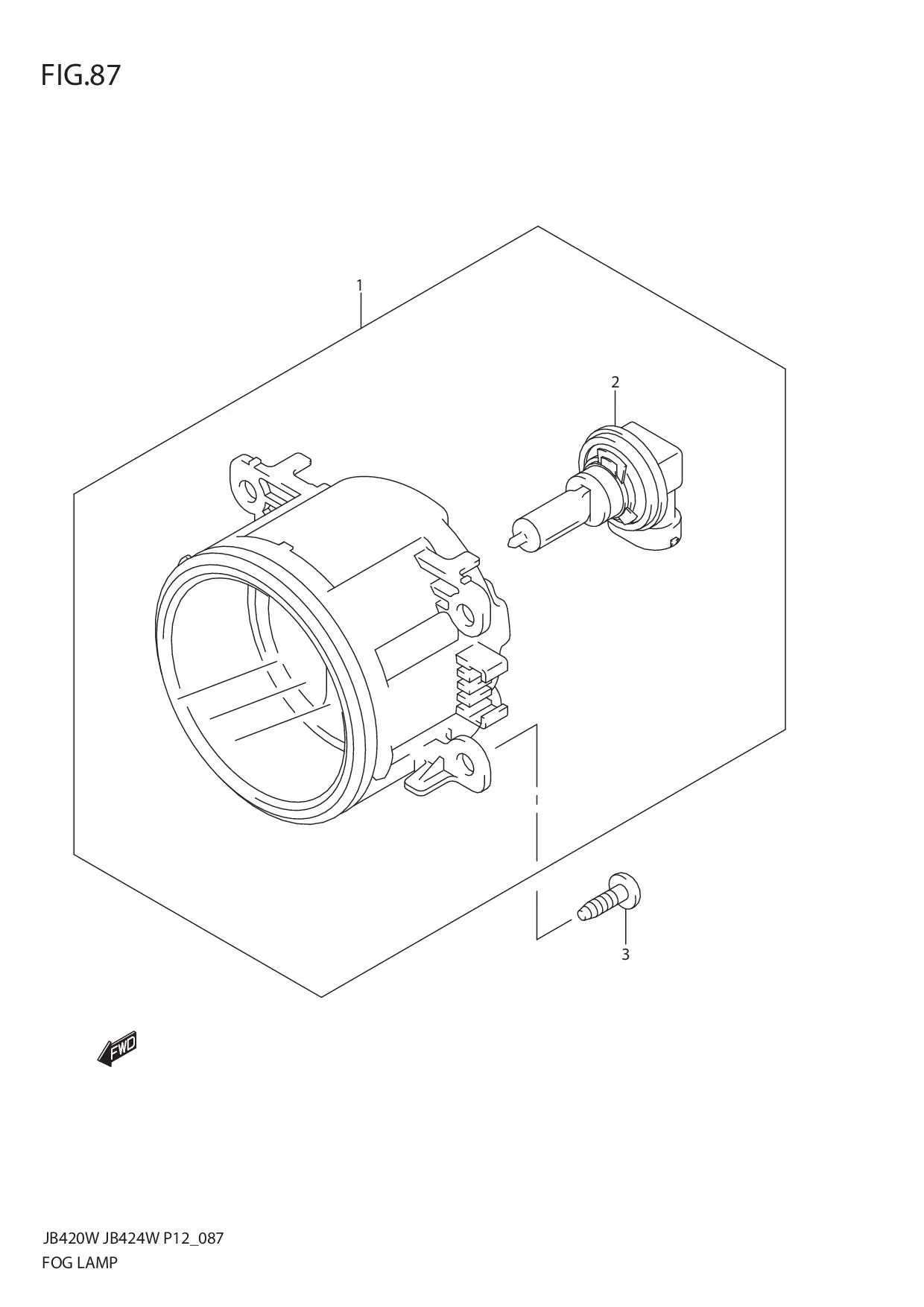 FIG.87 FOG LAMP