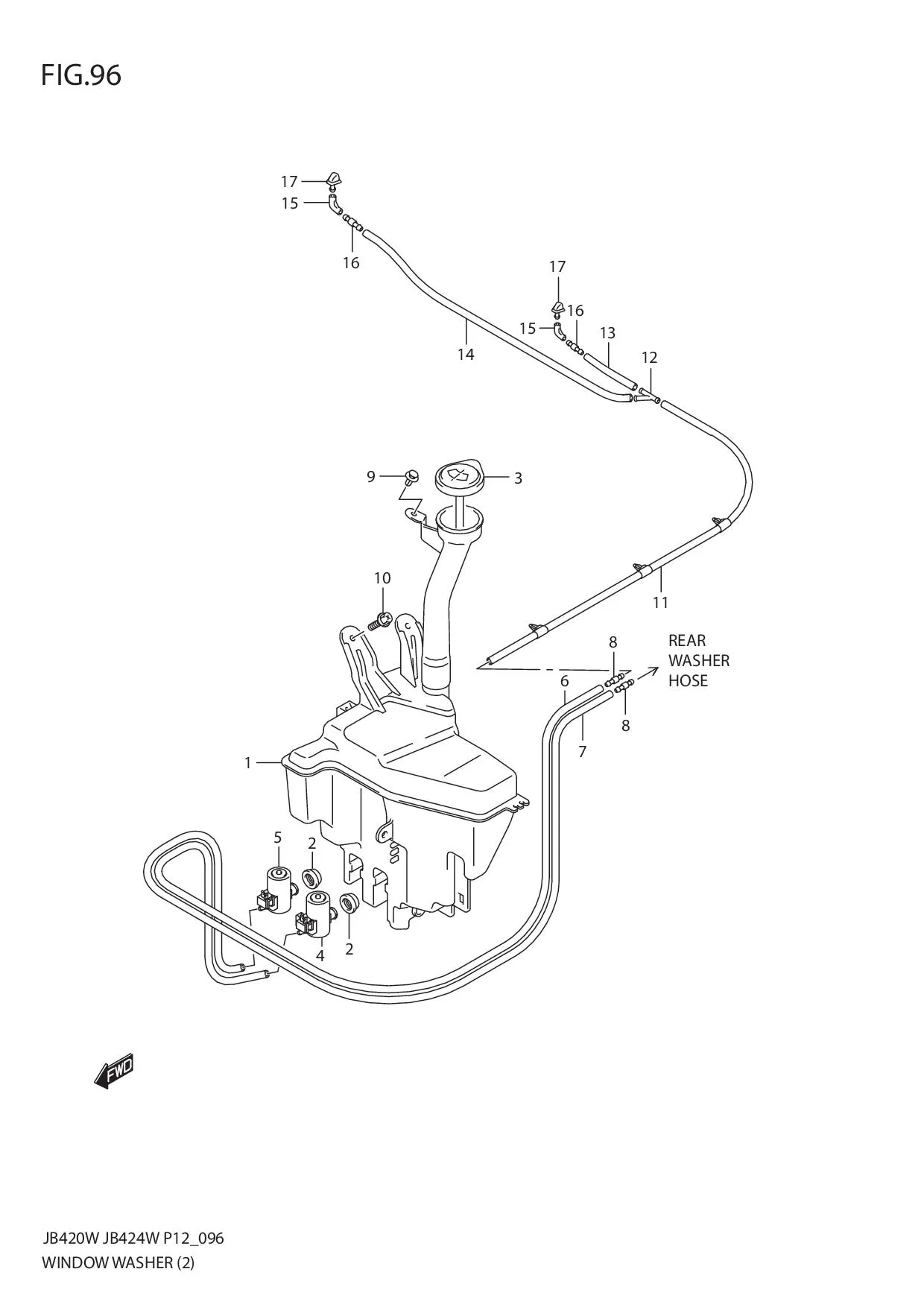 FIG.95 WINDOW WASHER (TYPE 3)