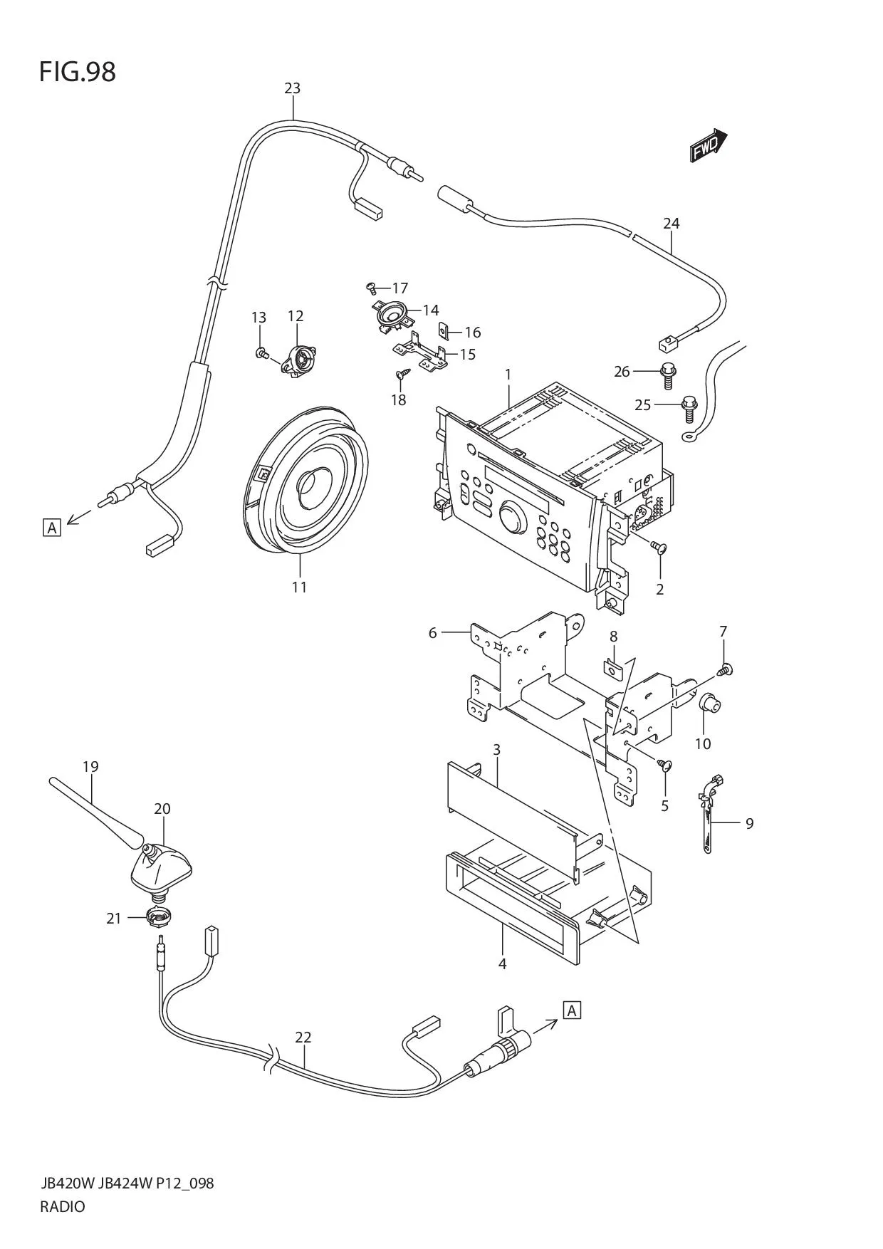 FIG.98 RADIO