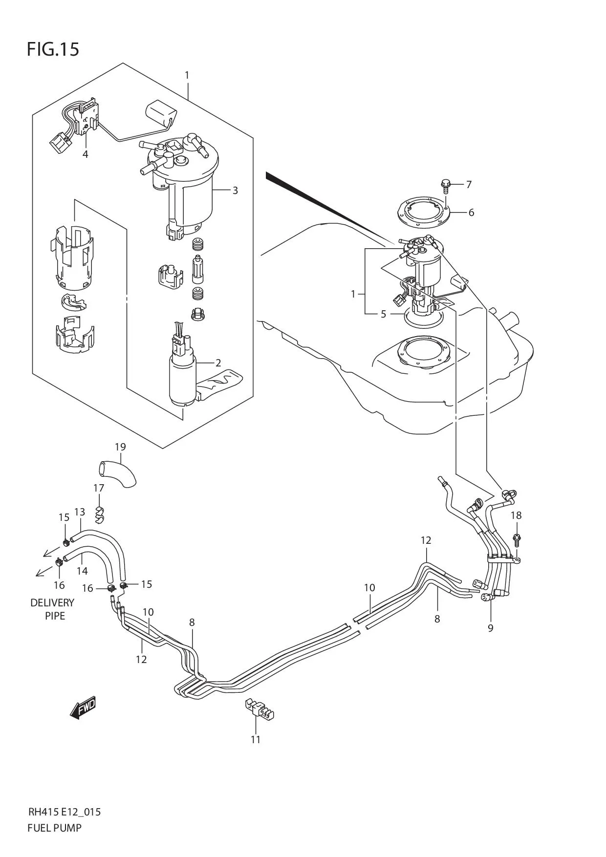 FIG.15 FUEL PUMP