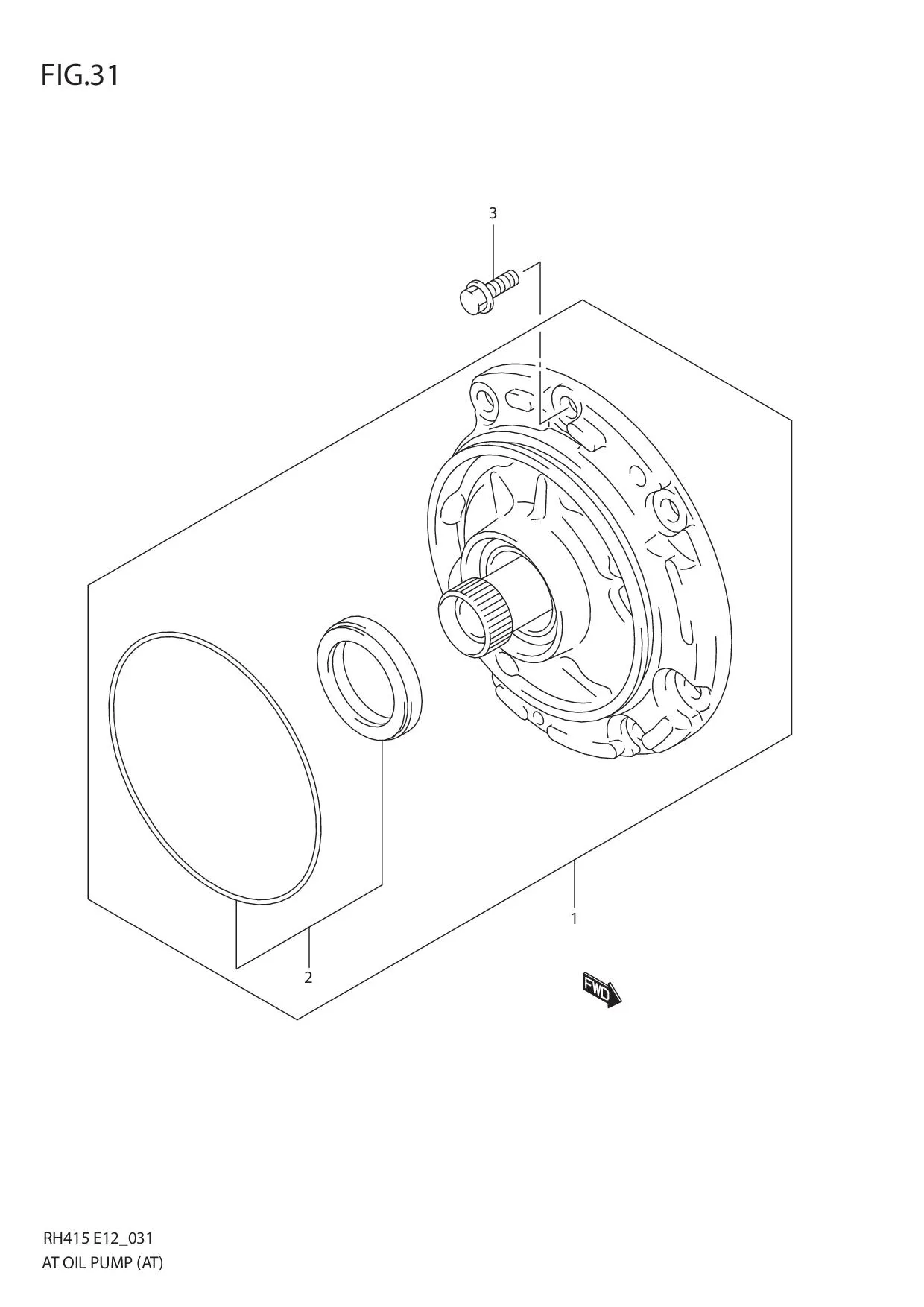 FIG.31 AT OIL PUMP (AT)