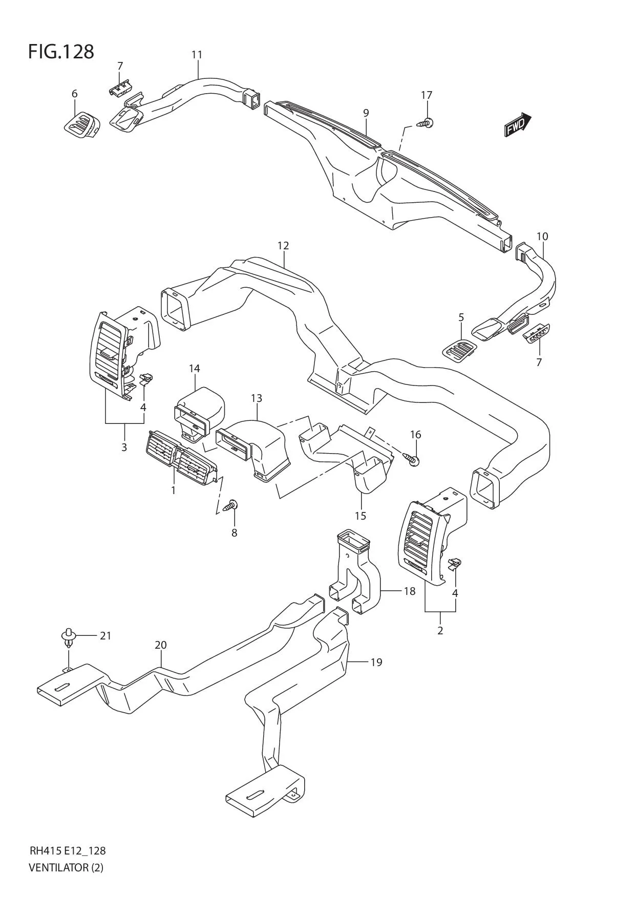 FIG.128 VENTILATOR (TYPE 2)