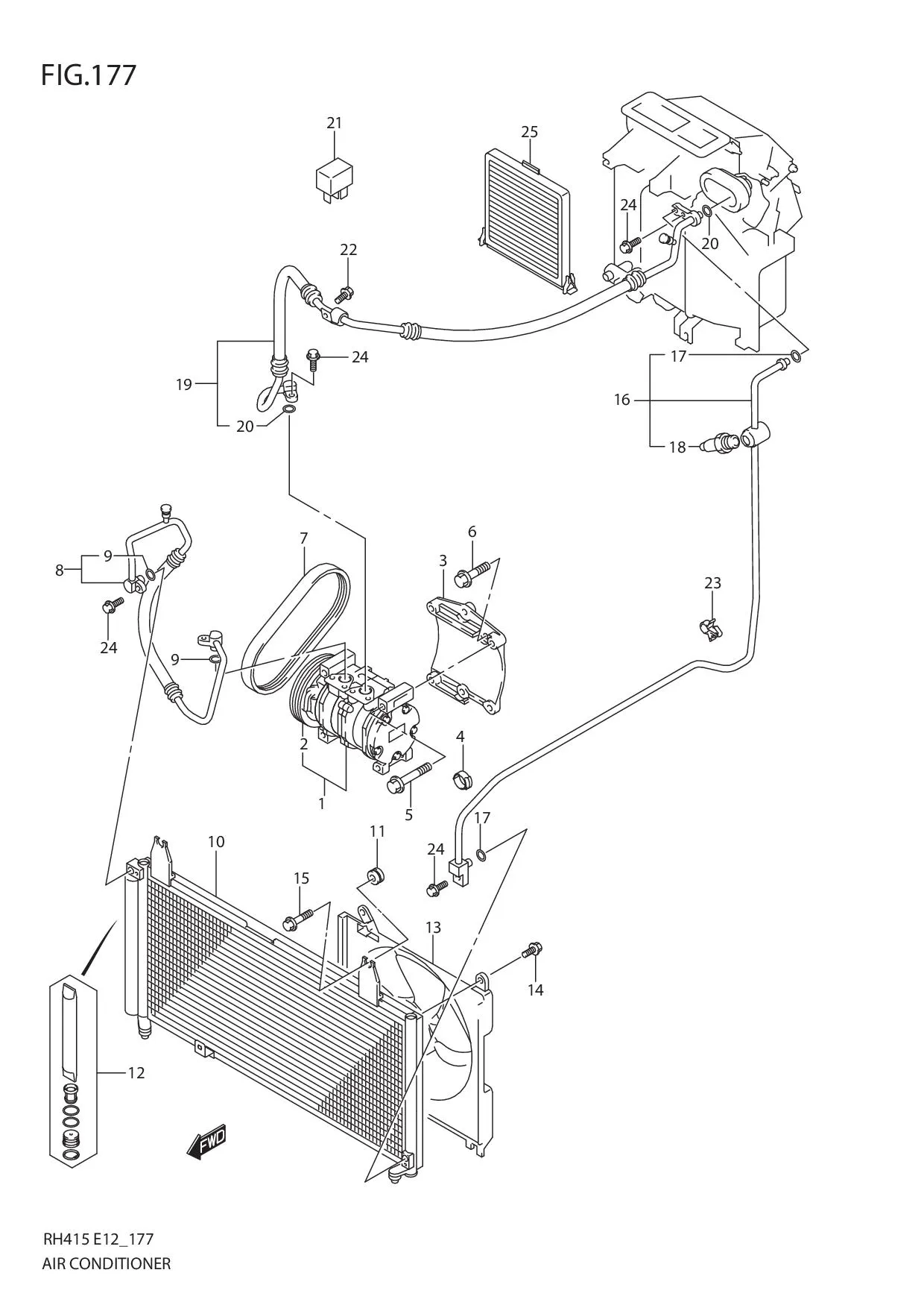 FIG.177 AIR CONDITIONER