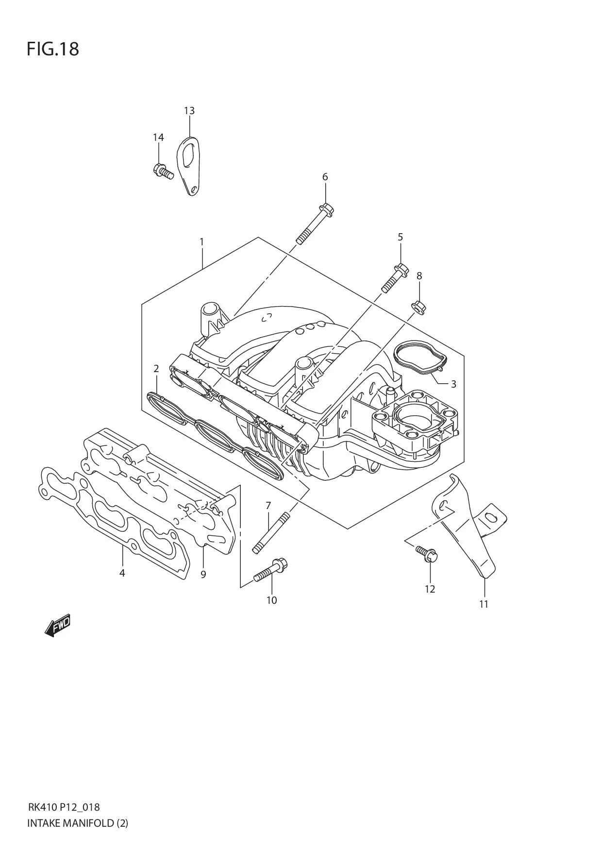 FIG.18 INTAKE MANIFOLD (2)