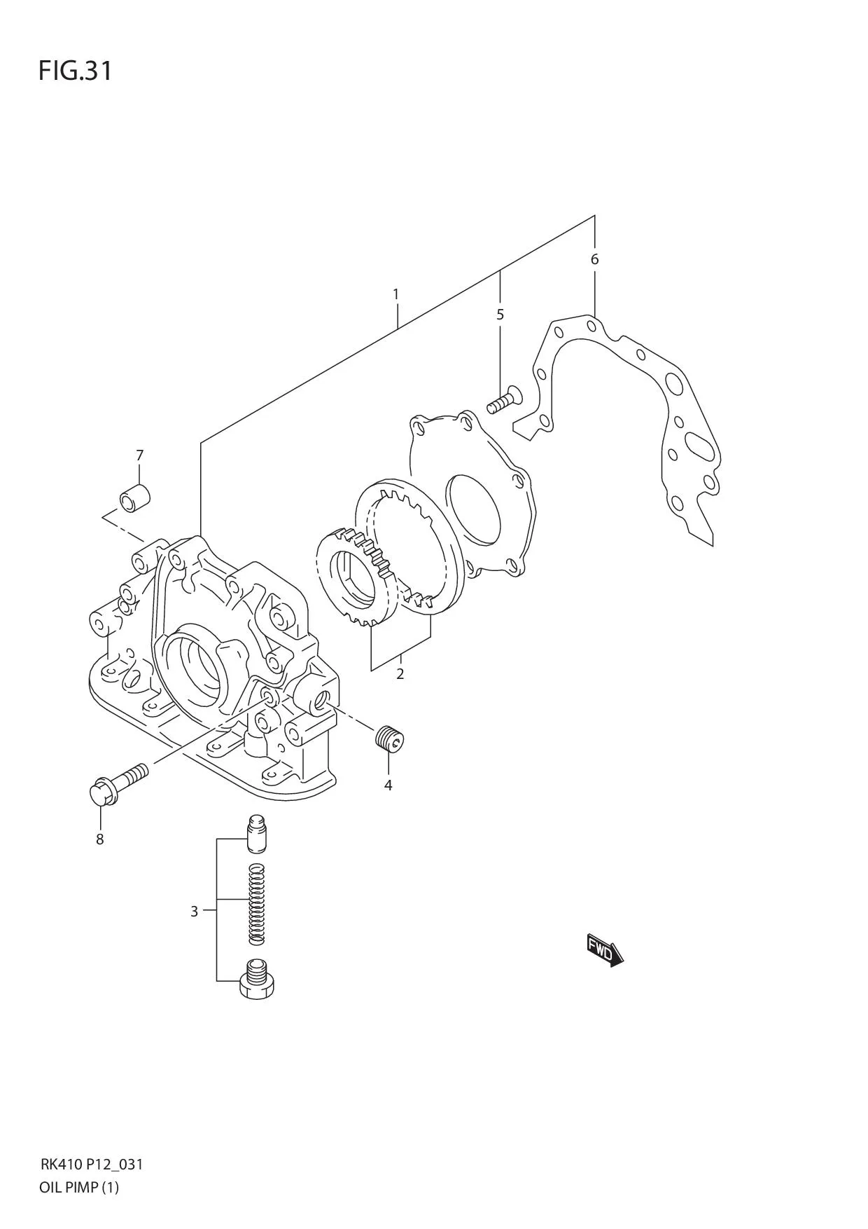 FIG.31 OIL PUMP (1)