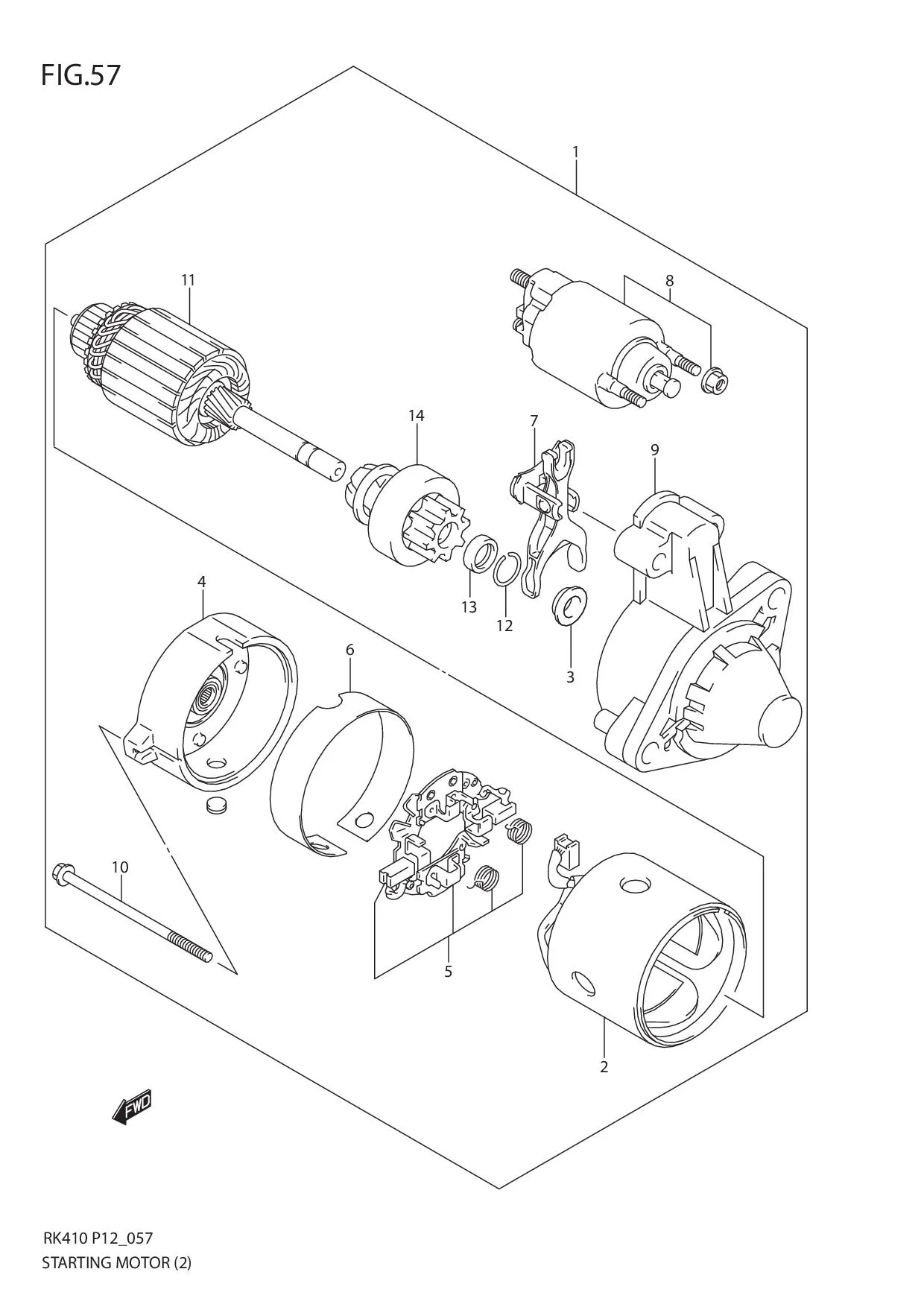 FIG.57 STARTING MOTOR (2)