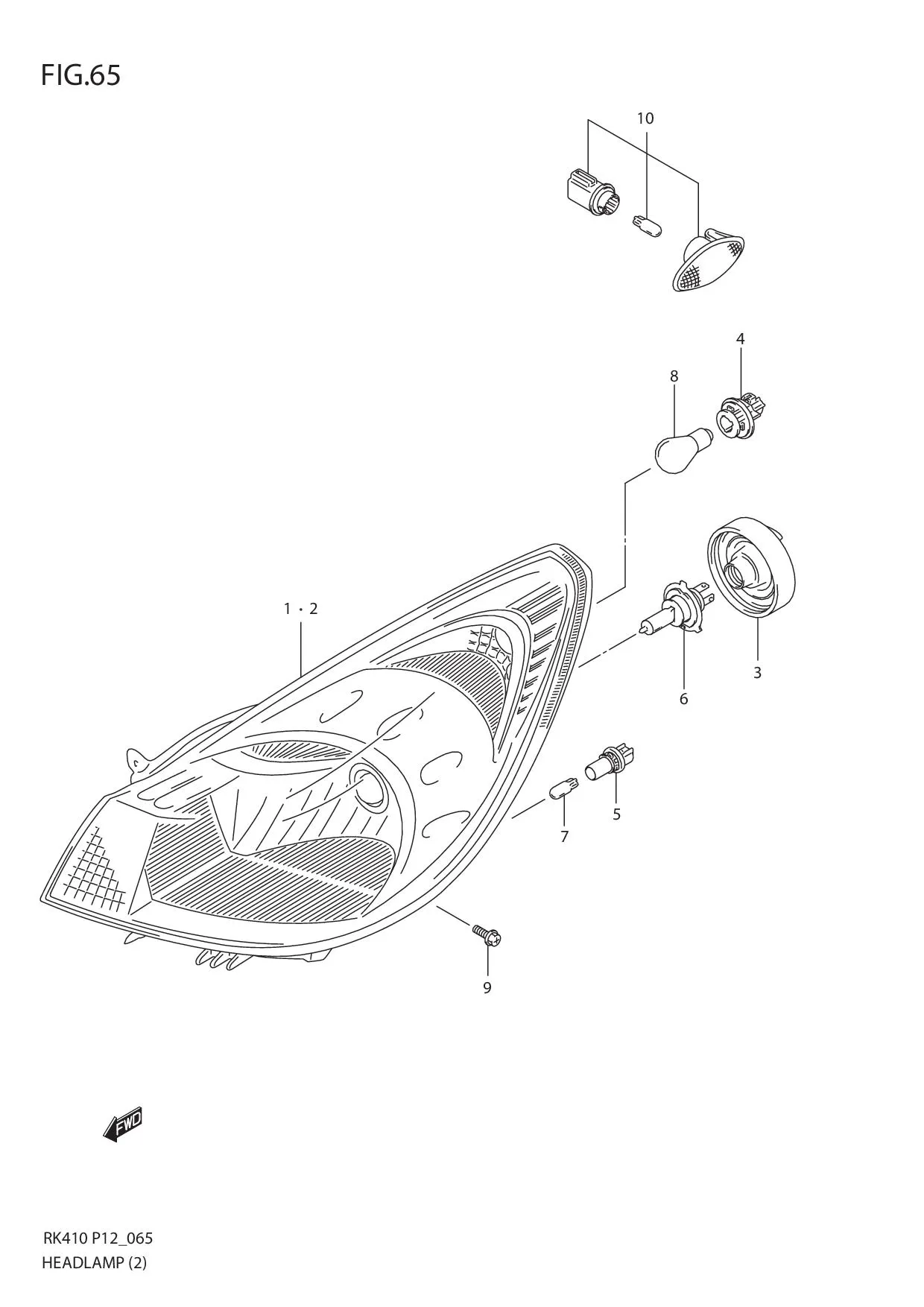 FIG.65 HEADLAMP (2)