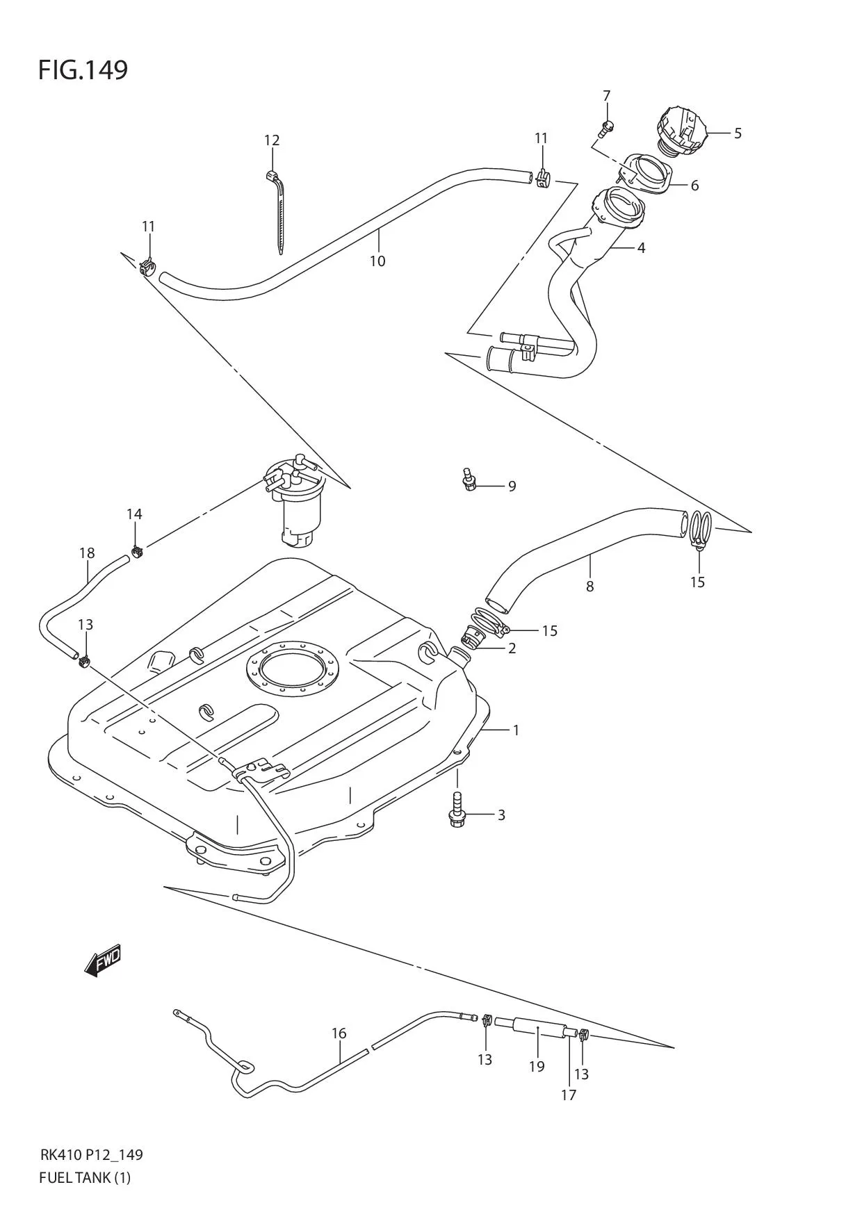 FIG.149 FUEL TANK (1)