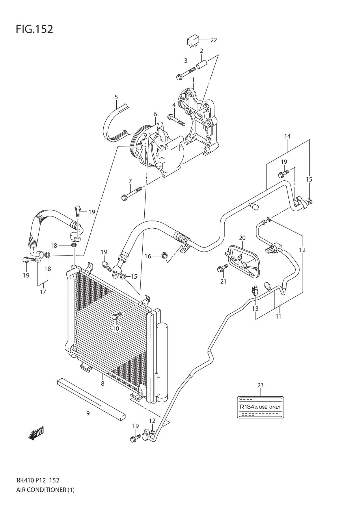 FIG.152 AIR CONDITIONER (1)