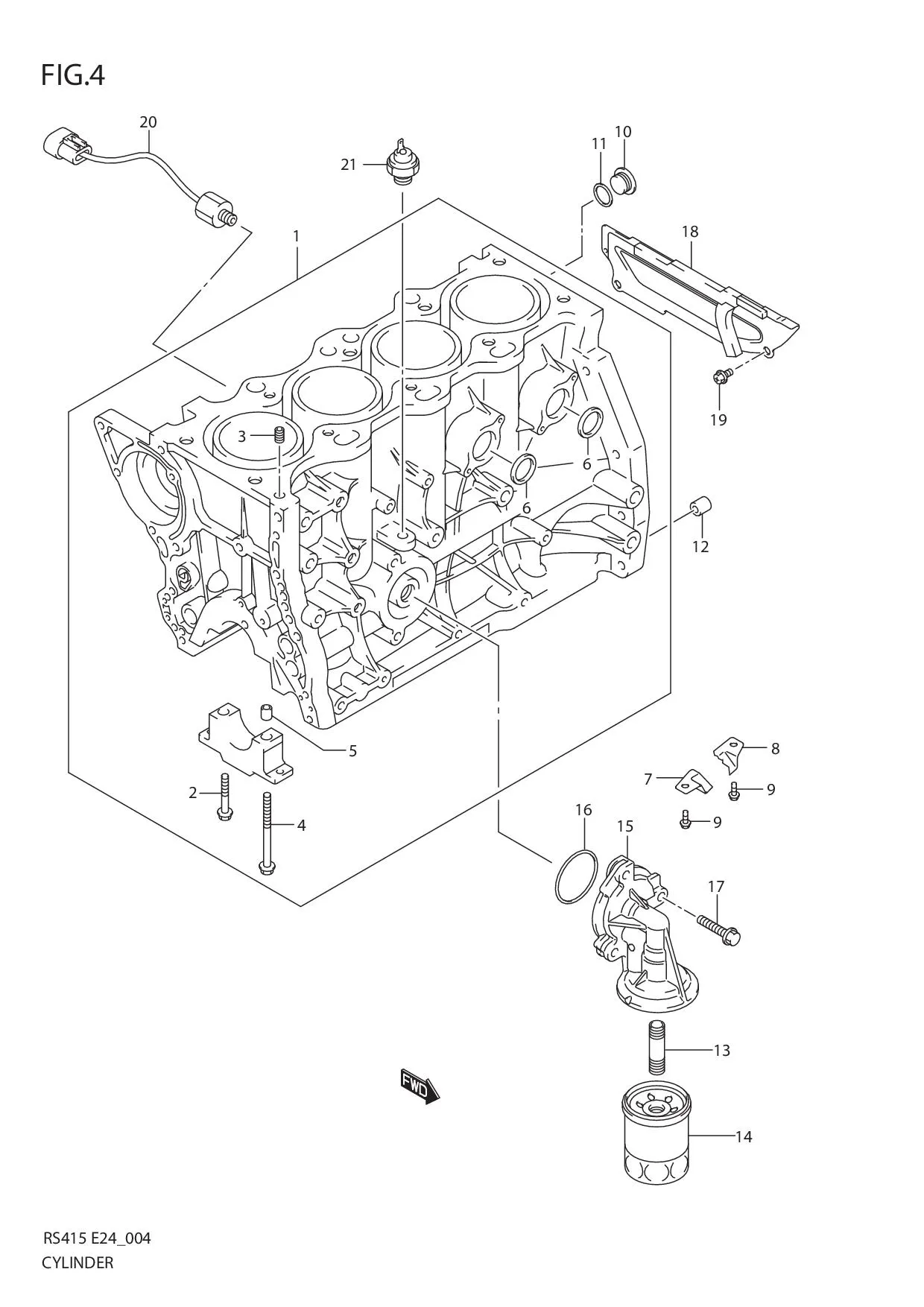 FIG.4 CYLINDER