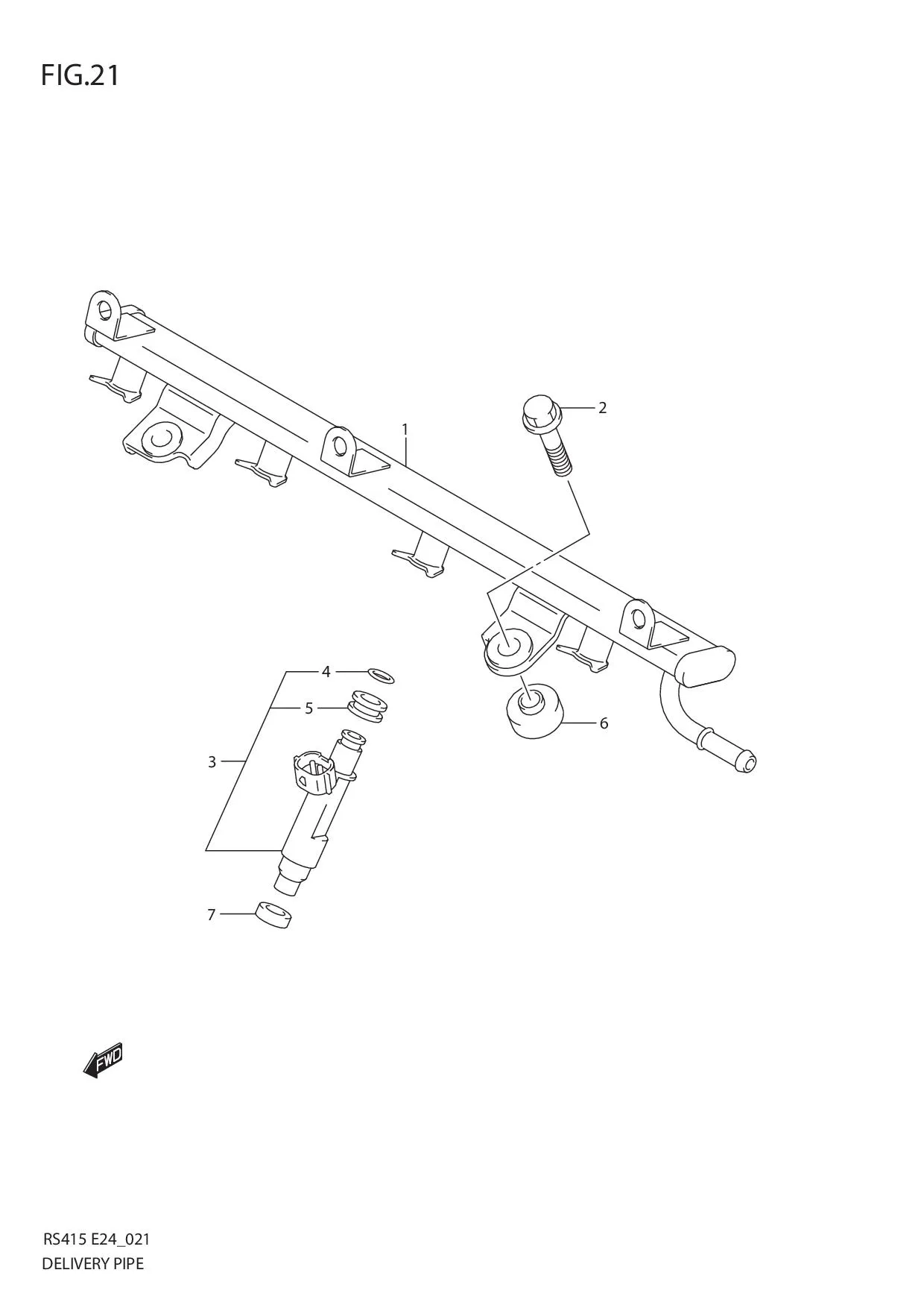 FIG.21 DELIVERY PIPE