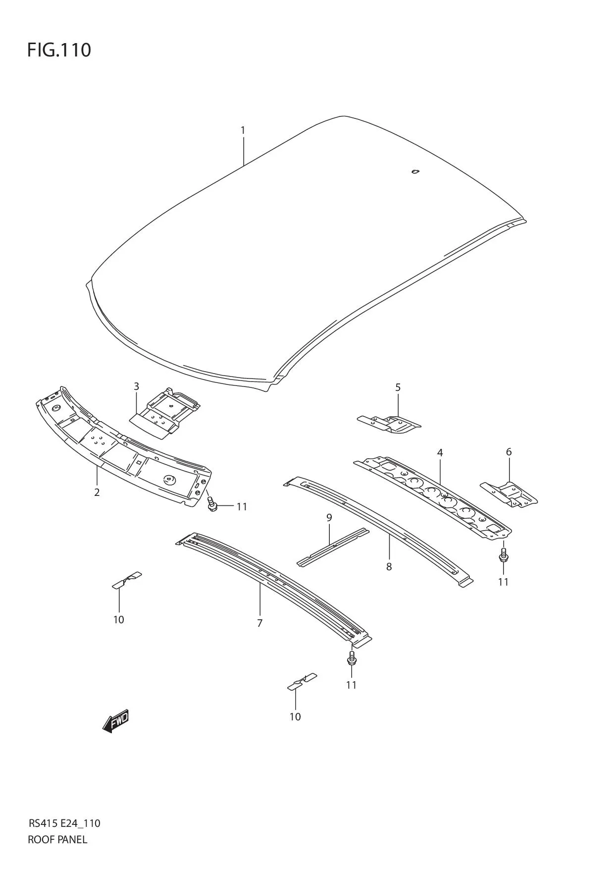 FIG.110 ROFF PANEL