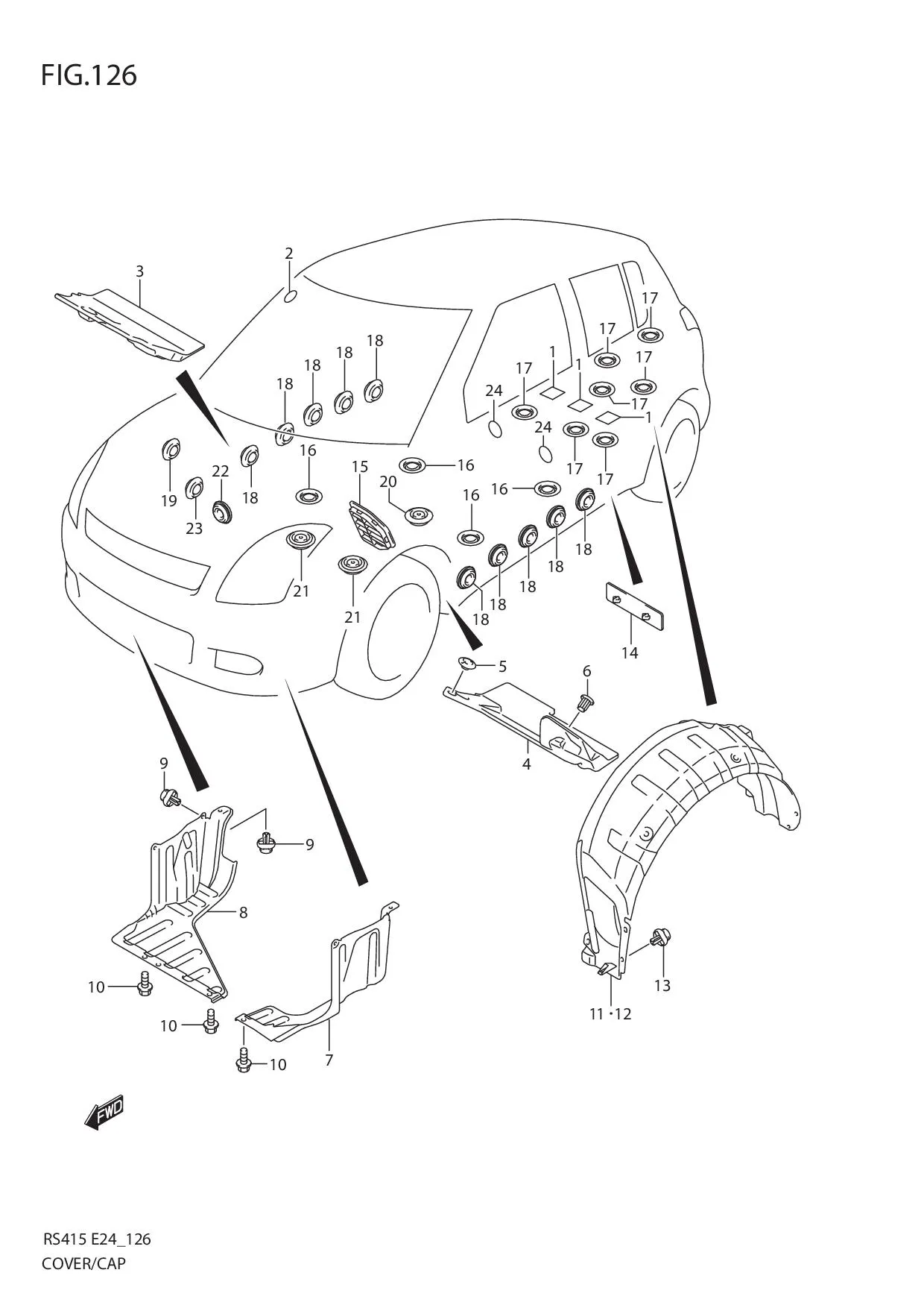 FIG.126 COVER/CAP