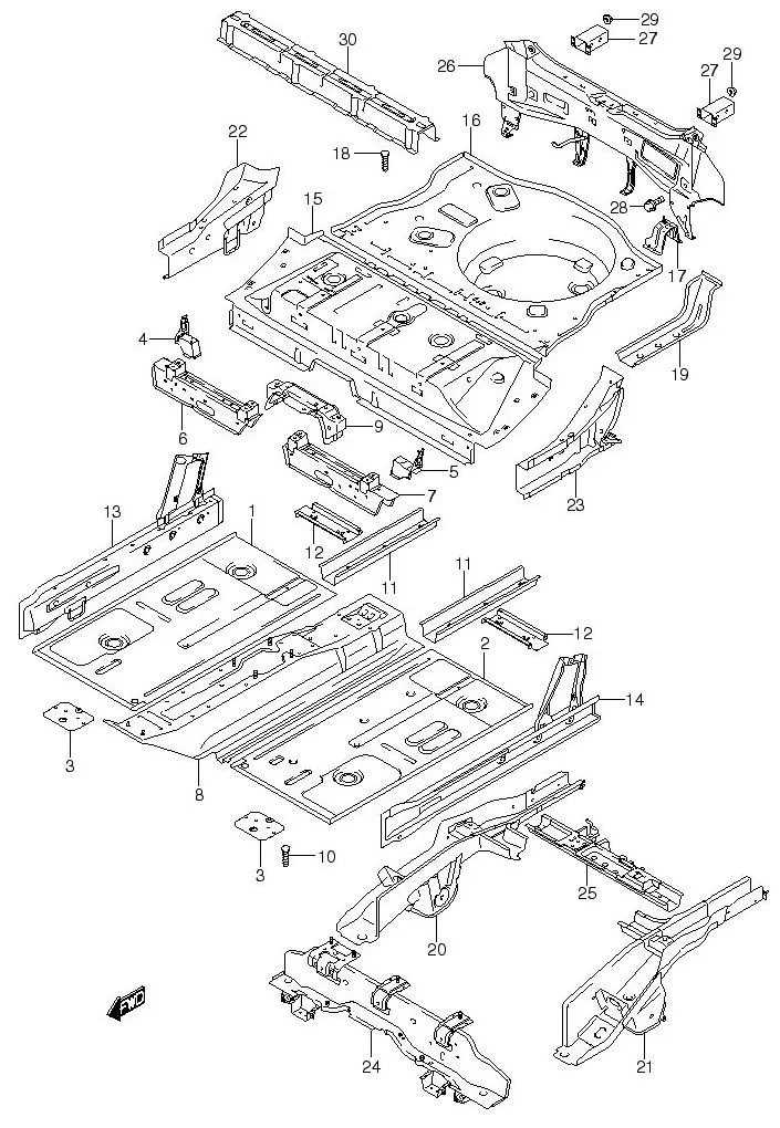 FIG.82 FLOOR PANEL