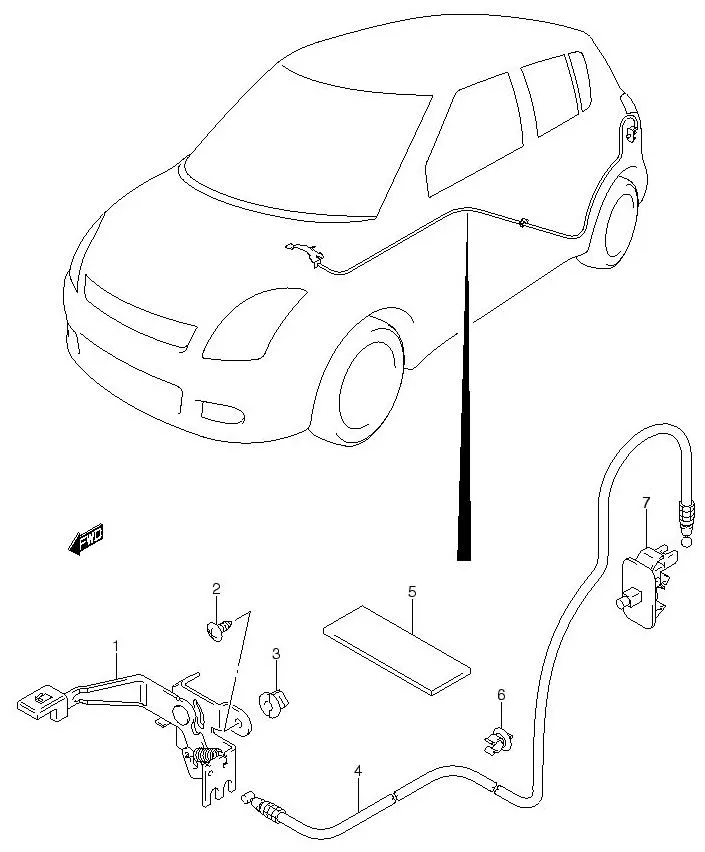 FIG.95 FUEL LID OPENER