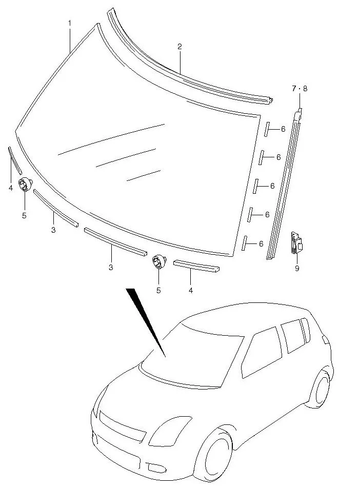 FIG.100 WINDSHIELD