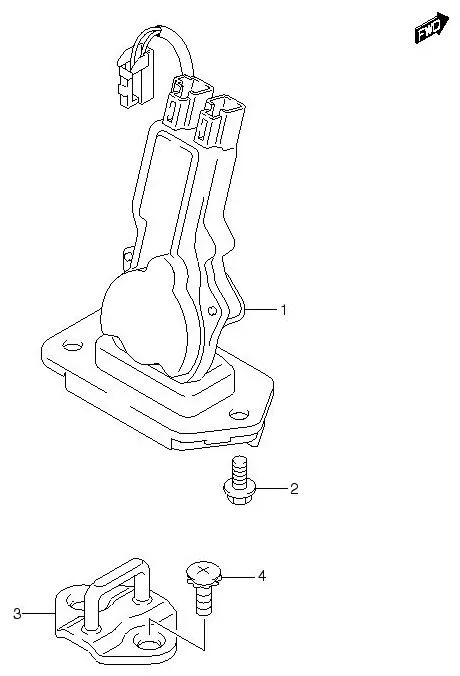 FIG.108 BACK DOOR LOCK