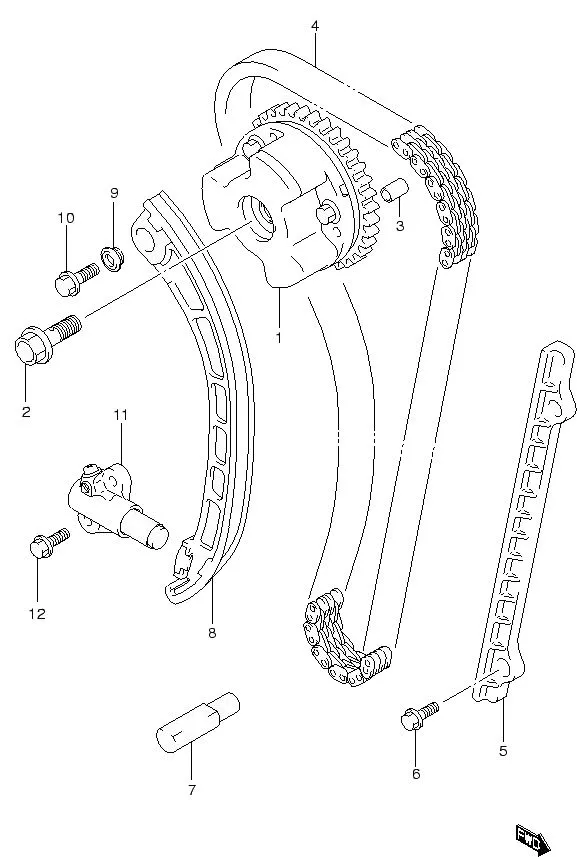 FIG.9 CAM CHAIN