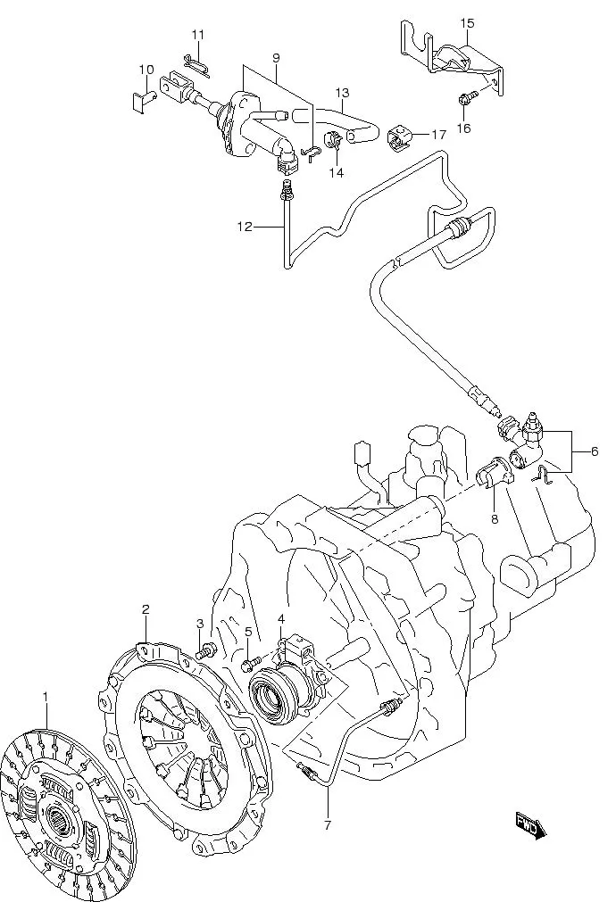 FIG.23 MT CLUTCH CONTROL (MT)